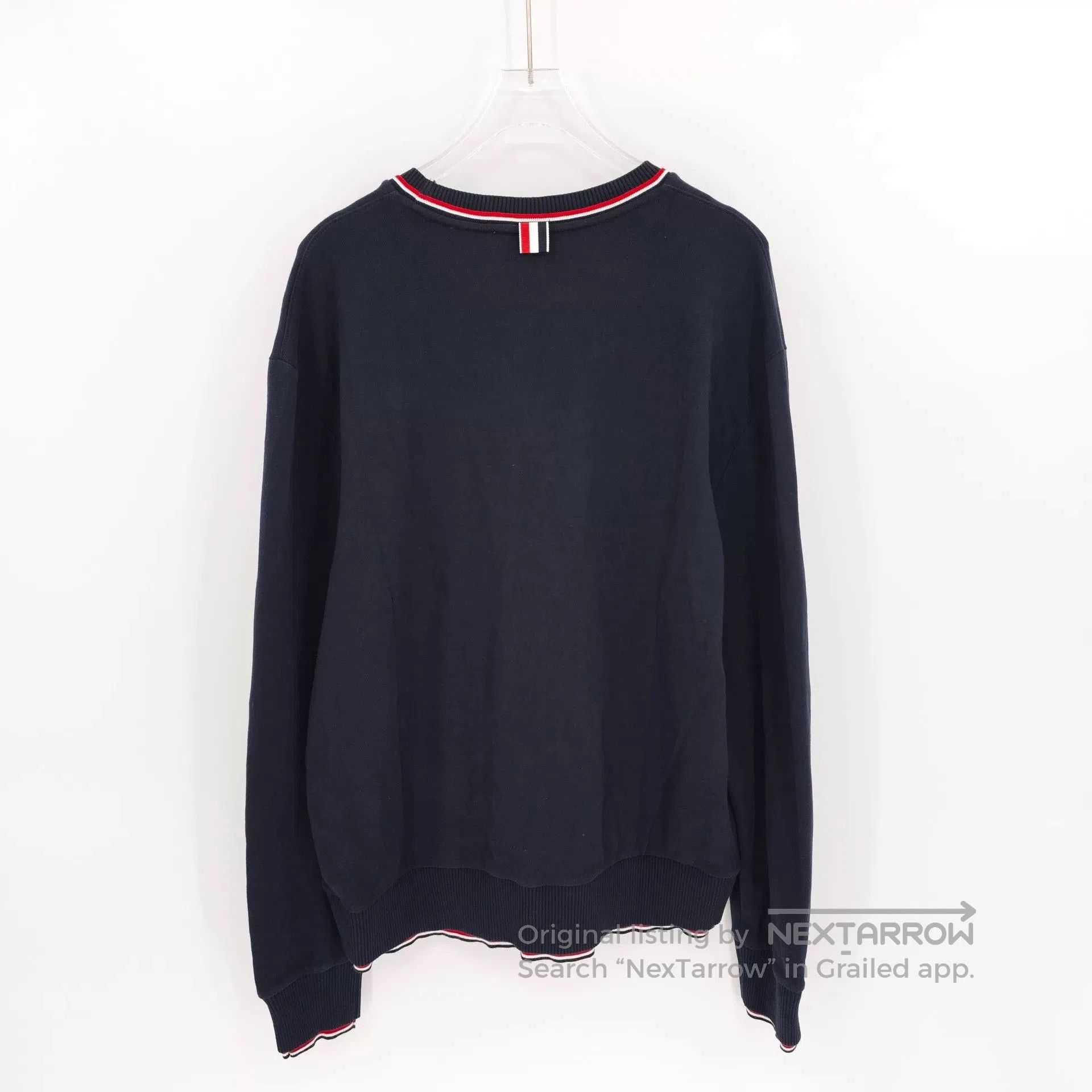 Thom Browne thom browne crewneck long sleeve knit sweater. Size US L / EU 52-54 / 3 - 2 Thumbnail