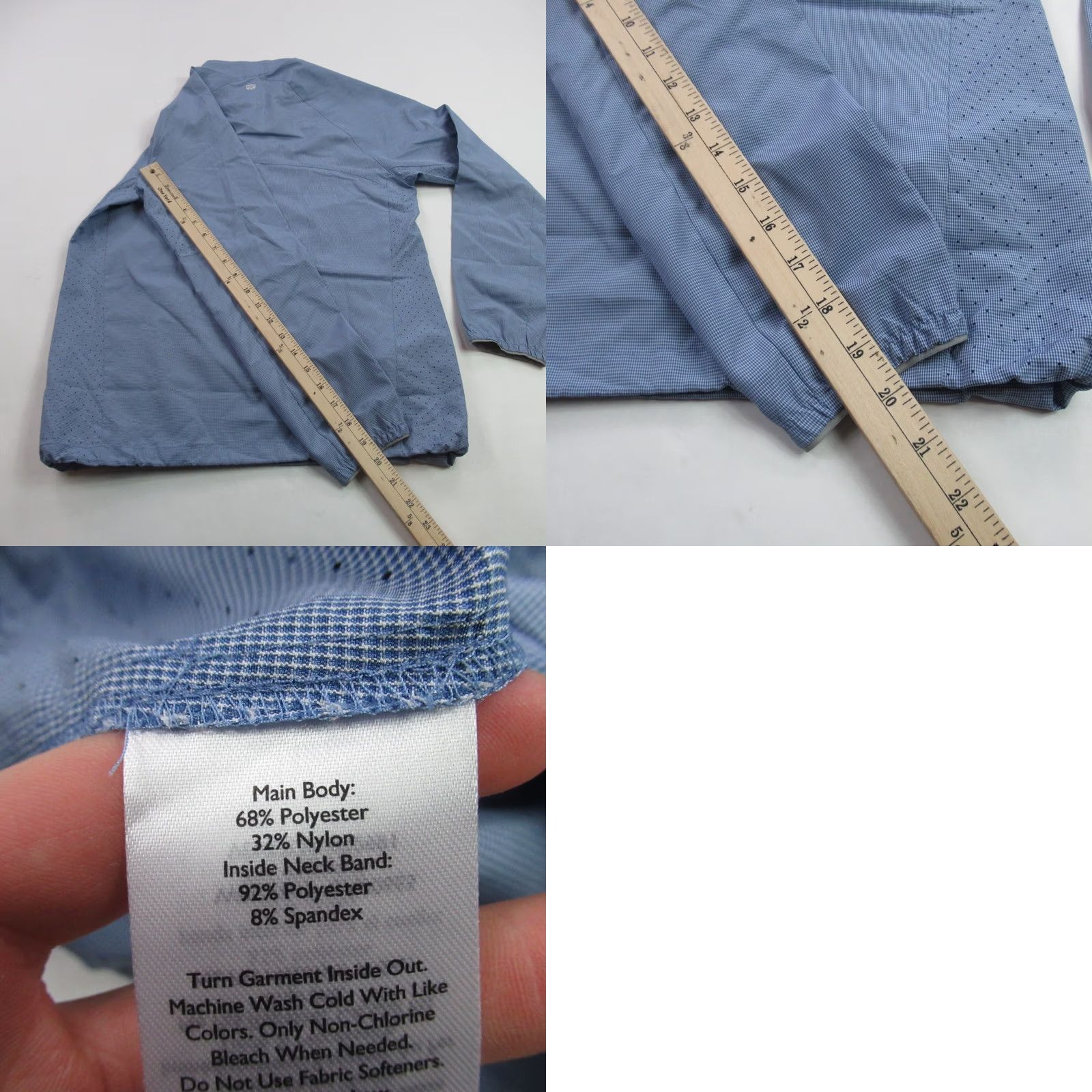 Eddie Bauer Eddie Bauer Shirt Womens XS Long Sleeve Blue Pockets 1/4 Button Front Outdoors Size XS / US 0-2 / IT 36-38 - 8 Thumbnail