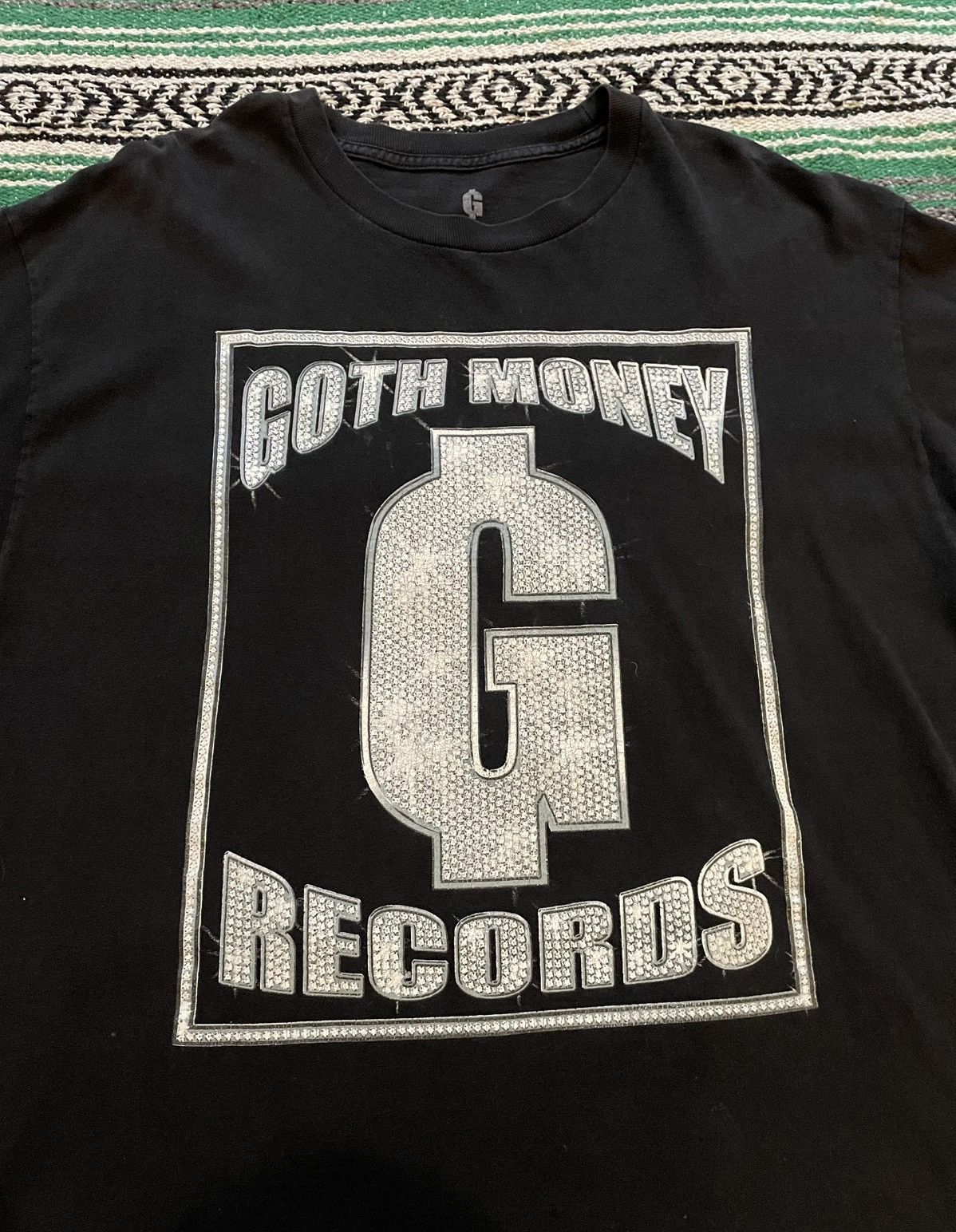 Goth Money OG Goth Money Records Bling T shirt black XL Size US XL / EU 56 / 4 - 2 Thumbnail