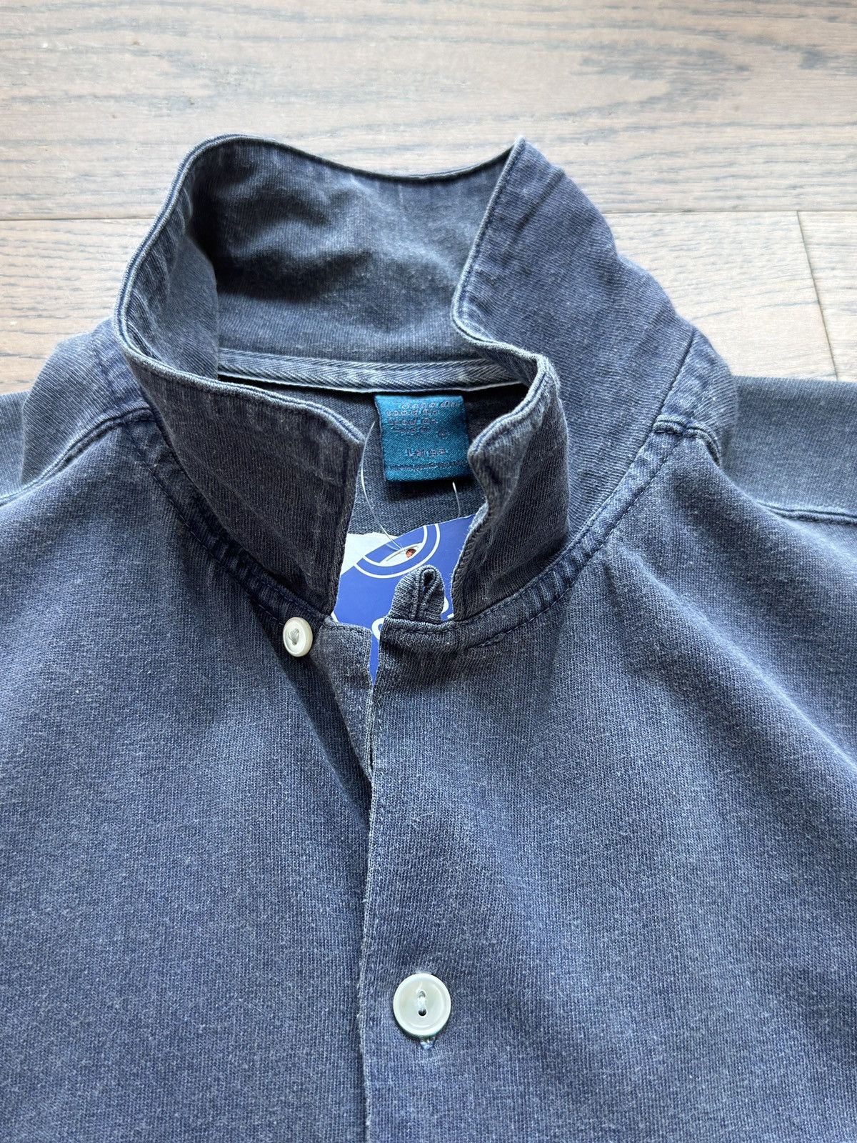 Japanese Brand Good On Japan Made USA Washed Cotton Open Mens Shirt L Size US L / EU 52-54 / 3 - 2 Thumbnail