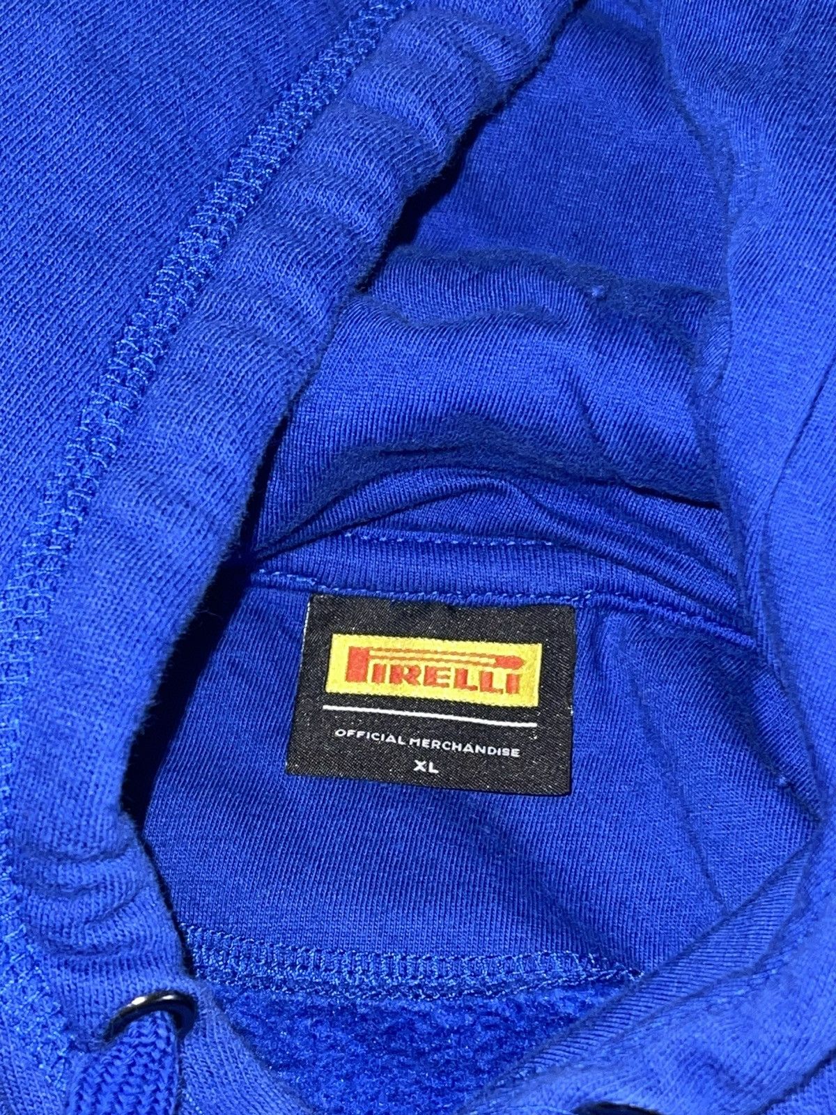 Pirelli Pirelli Hoodie Blue Mens Size XL Las Vegas 2023 Size US XL / EU 56 / 4 - 4 Thumbnail