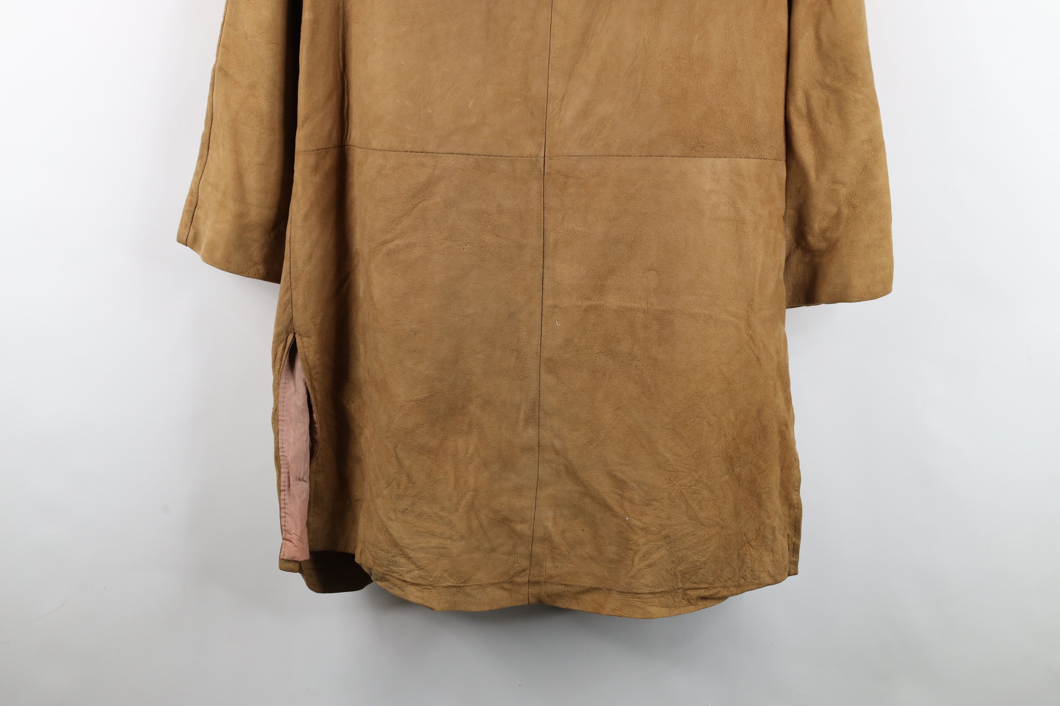 Vintage Vintage 40s 50s Rockabilly Fur Trim Suede Leather Jacket Size M / US 6-8 / IT 42-44 - 17 Thumbnail