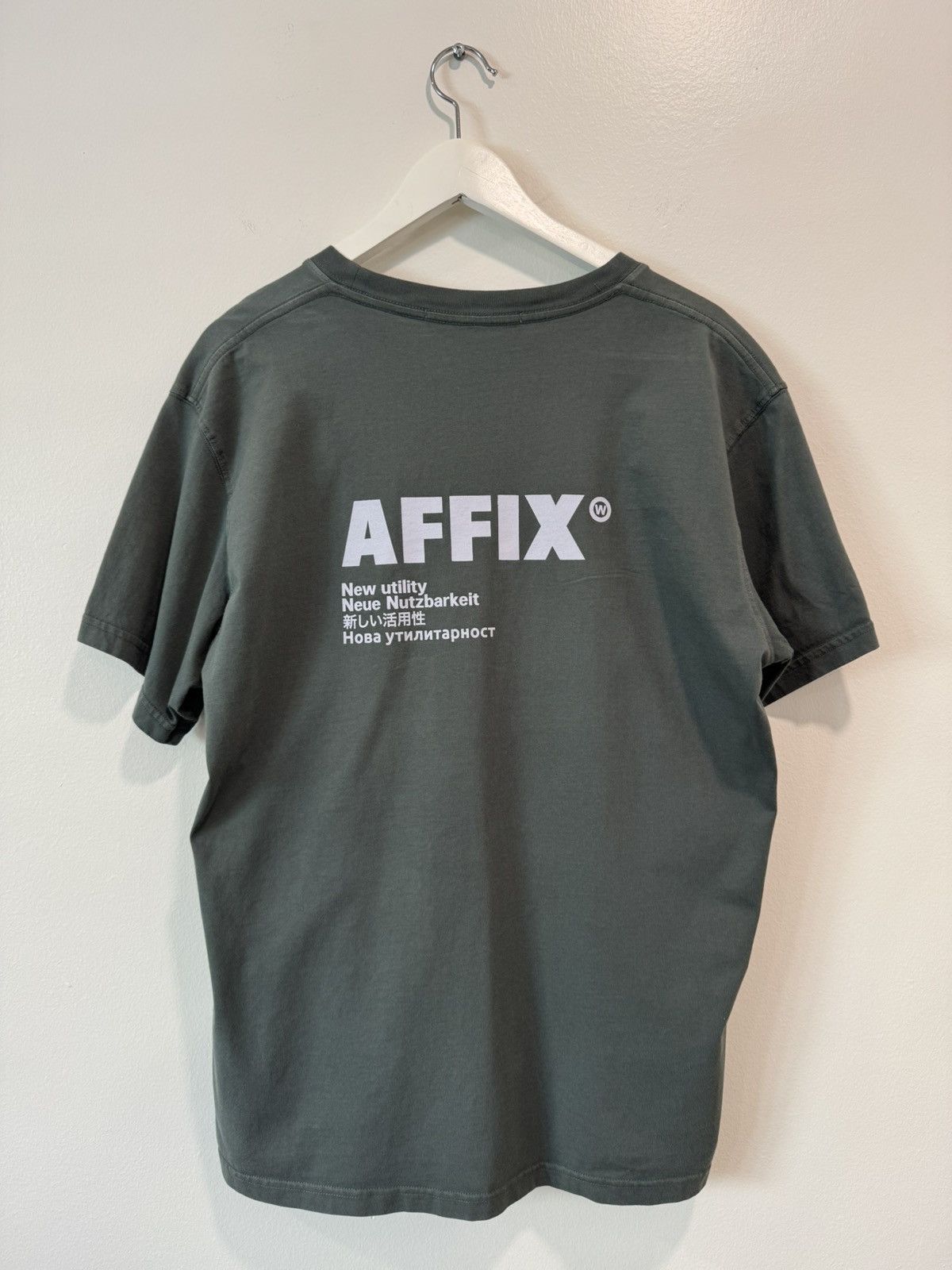AFFXWRKS Affix Works Affix Logo Utility T-Shirt Green Size Large Size US L / EU 52-54 / 3 - 2 Thumbnail