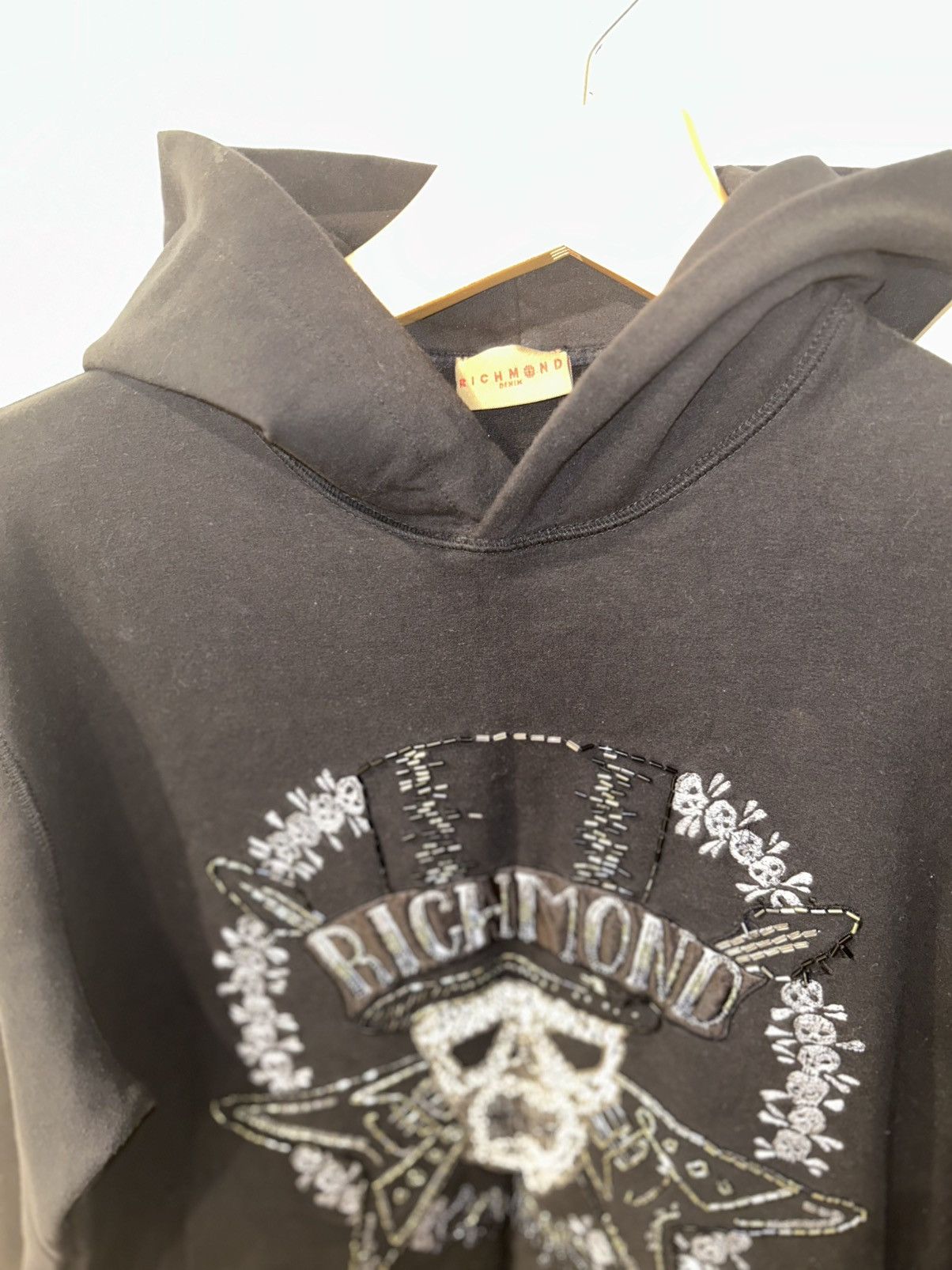 John Richmond Hand embroidery Hoodie Size US L / EU 52-54 / 3 - 4 Thumbnail