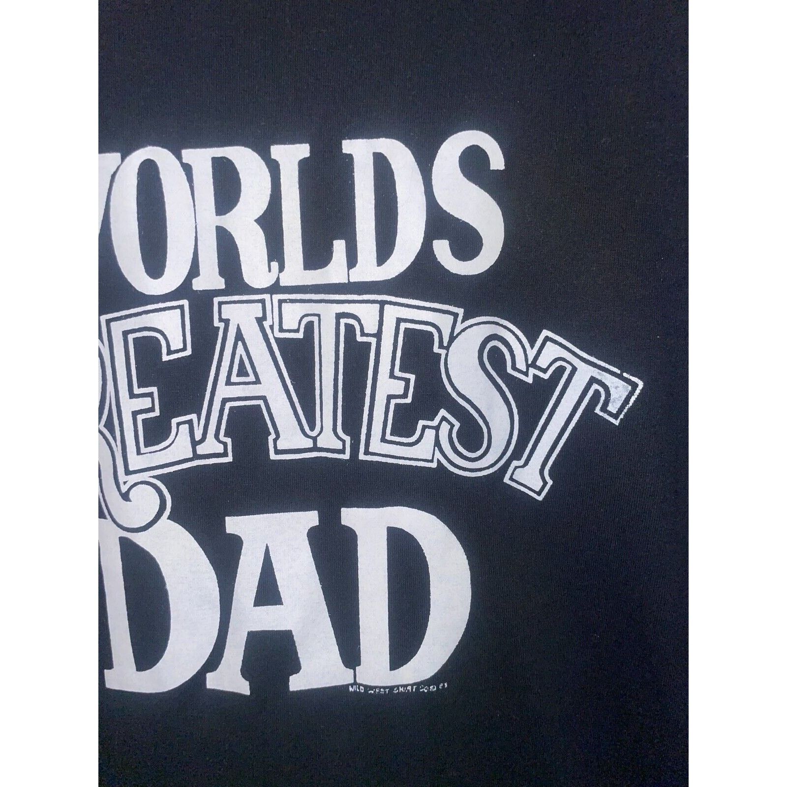 Jerzees Vintage Dad Shirt Worlds Greatest Dad Tee USA VTG 90s Large Size US L / EU 52-54 / 3 - 4 Thumbnail