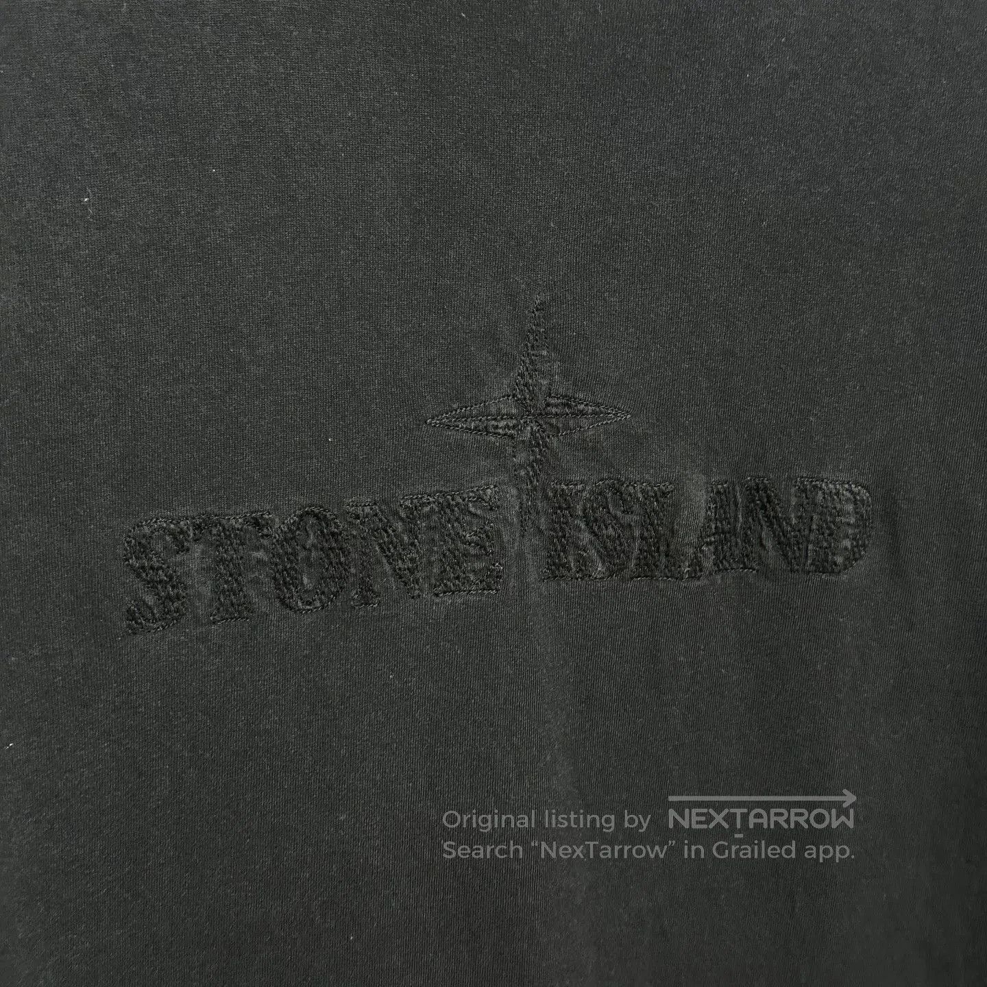Stone Island Stone Island Embroidered Logo T-Shirt. Size US XL / EU 56 / 4 - 5 Thumbnail
