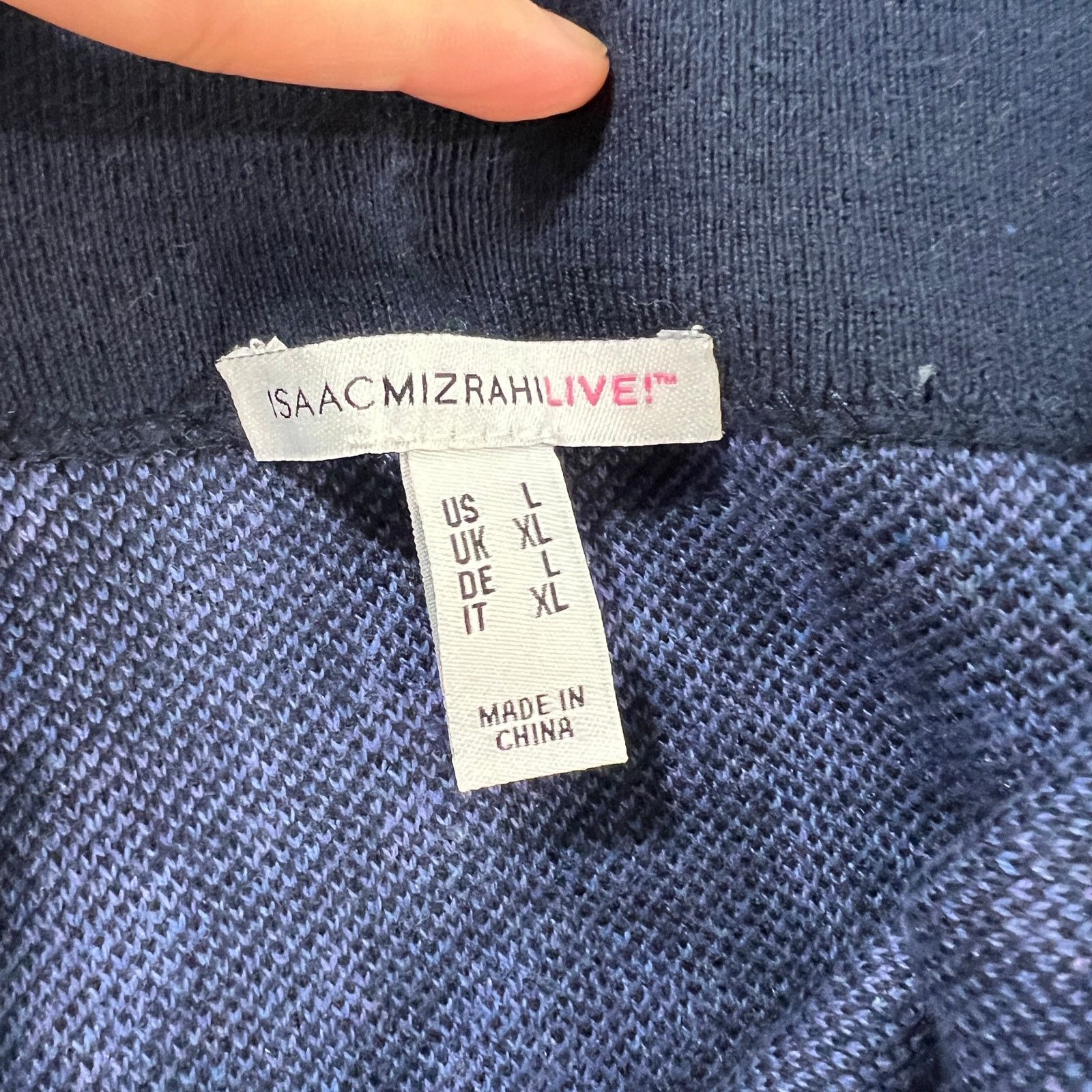 Isaac Mizrahi Isaac Mizrahi LIVE Jacquard Sweater Skirt with Side Size 34" / US 12 / IT 48 - 3 Thumbnail