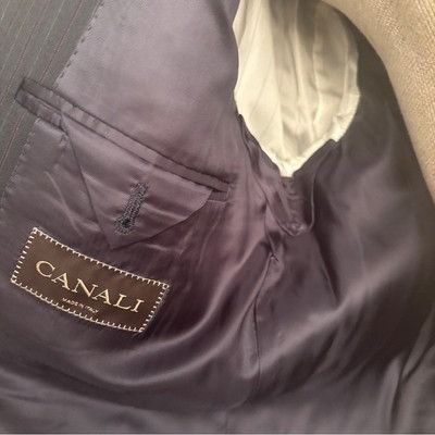 Canali Canali Brown Blazer Elegant Tailored Design Pure Wool Sz 52E Size 40R - 6 Thumbnail