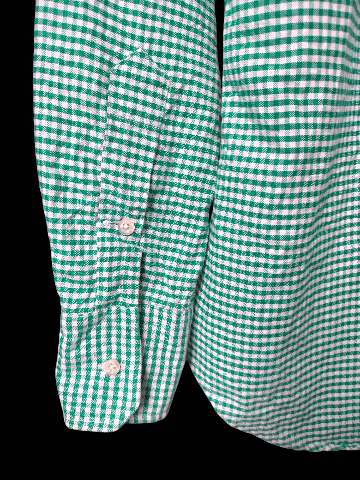 Thom Browne Thom Browne New York Green Check Button ups shirt Size US S / EU 44-46 / 1 - 11 Thumbnail