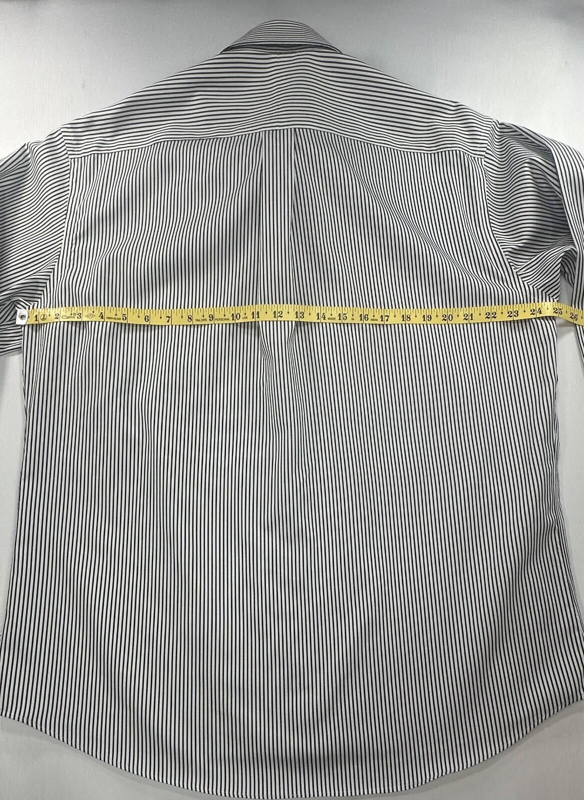 Other Forsyth Canada 2-Ply Cotton No-Iron Button Up Black Men XL Size US XL / EU 56 / 4 - 4 Thumbnail