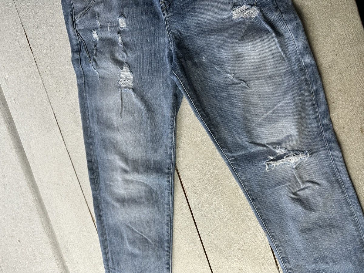 Diesel 🚨 DIESEL AVANT GARDE GOTHIC WOMEN JEANS LOGO IFSIXWASNINE Size 25" / US 0 / IT 36 - 3 Thumbnail