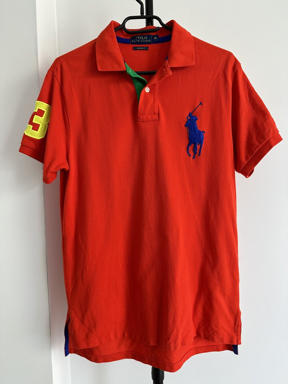 Polo Ralph Lauren Polo Ralph Lauren polo shirt red shorts sleeve big pony Size US M / EU 48-50 / 2 - 1 Thumbnail