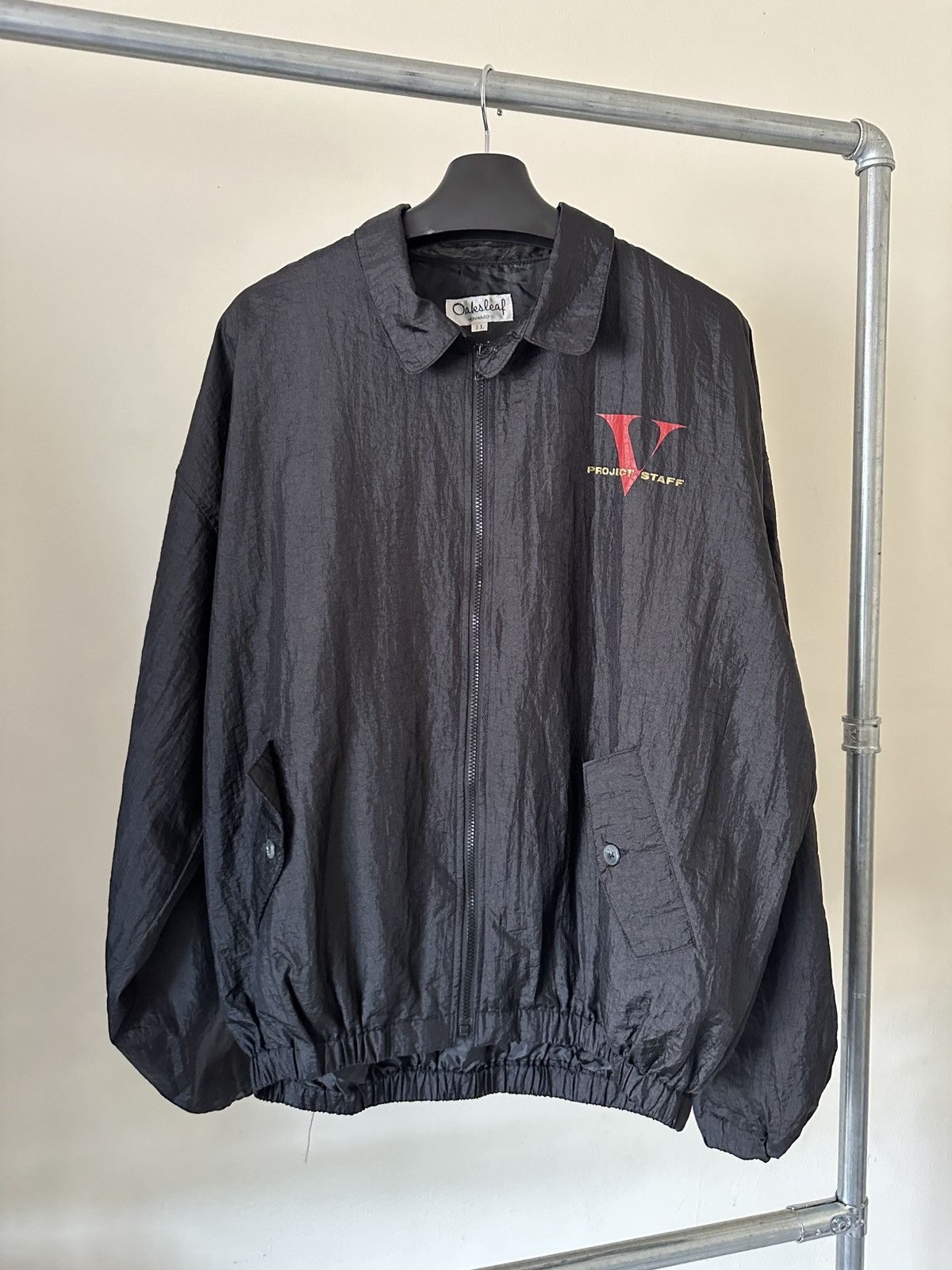 Sony 1990s Vintage Sony V Project Staff Nylon Jacket Size US XL / EU 56 / 4 - 2 Thumbnail
