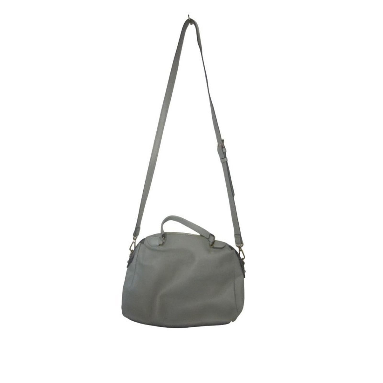 Target Basics Minimalist Light Gray Satchel Crossbody Bag A New Day Size ONE SIZE - 1 Thumbnail