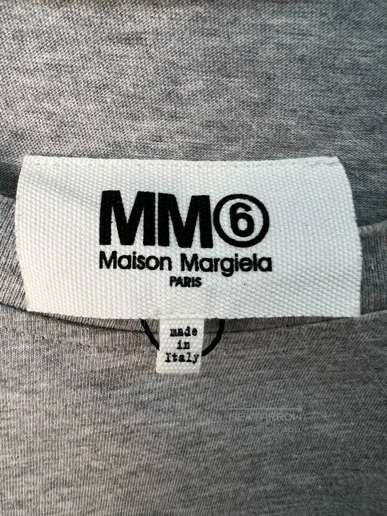 Maison Margiela Maison Margiela Grey off-the-shoulder short sleeves Size XS / US 0-2 / IT 36-38 - 3 Thumbnail
