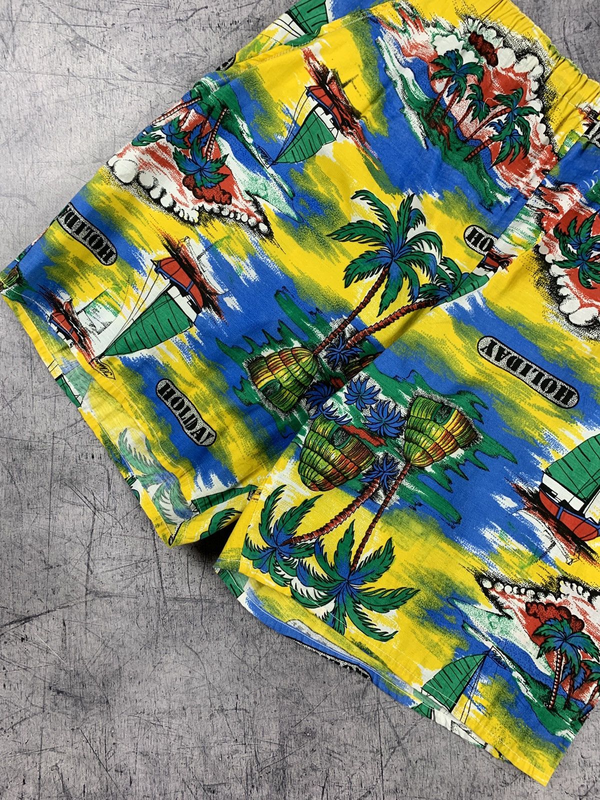 Vintage Vintage Hawaiian Surf Shorts Baggy 90’s Size US 36 / EU 52 - 3 Thumbnail