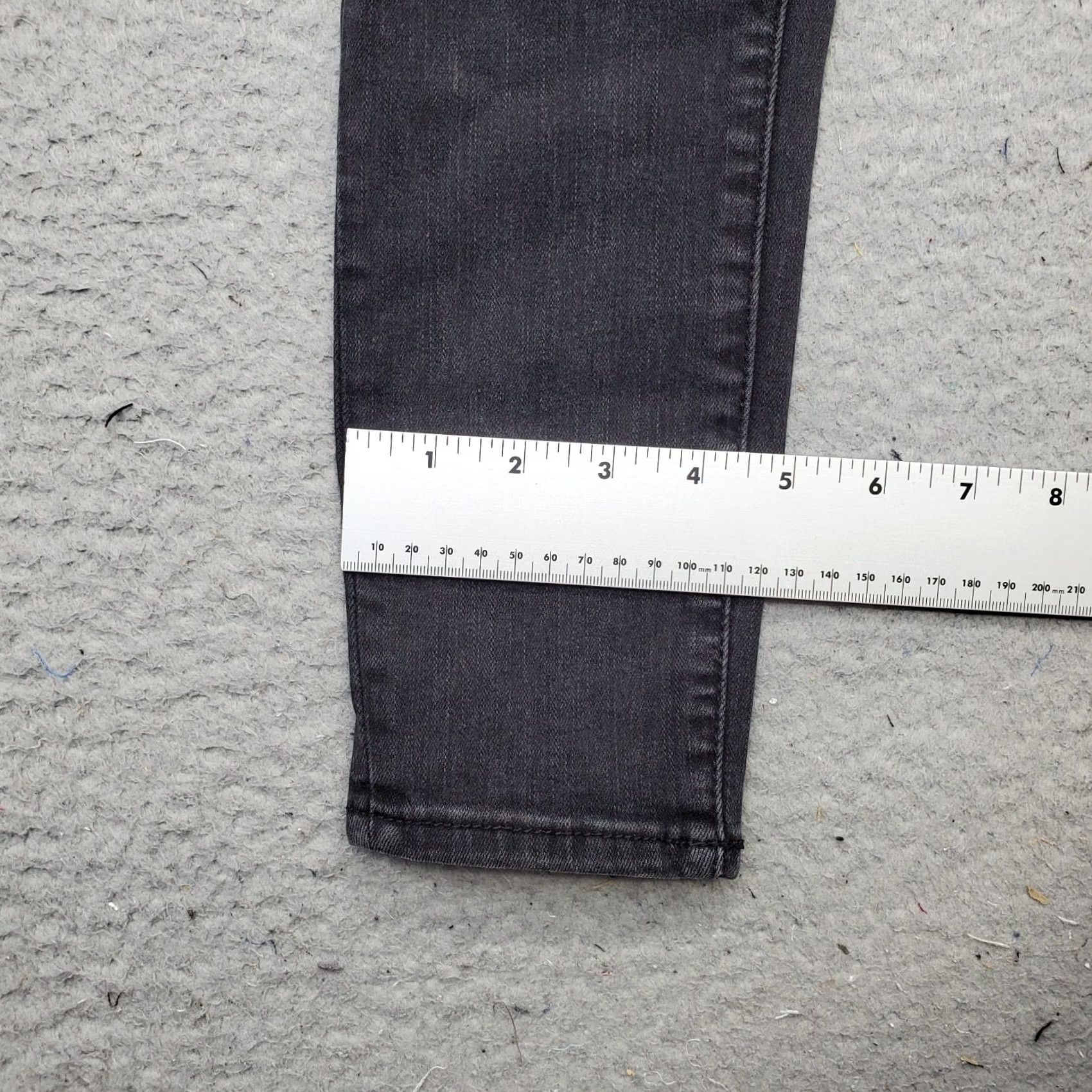 American Eagle Outfitters American Eagle Outfitters Skinny Jeans Womens 4 Black Denim Next Level Stretch Size 27" / US 4 / IT 40 - 5 Thumbnail