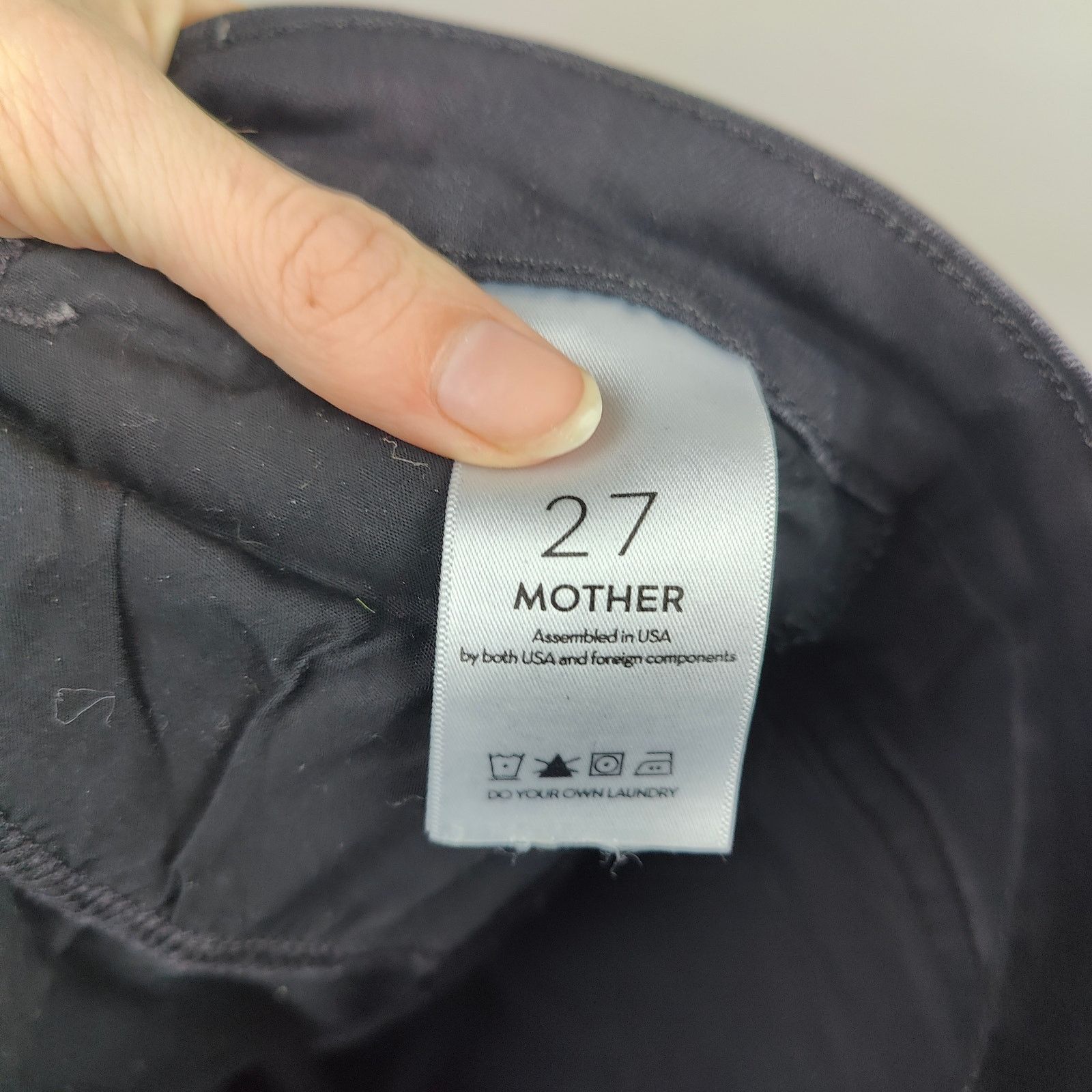 MOTHER Mother Stunner Zip Ankle Step Fray Womens 27 Not Guilty Size 27" / US 4 / IT 40 - 10 Thumbnail
