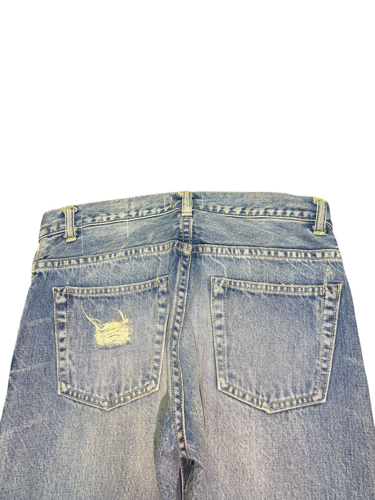 Edwin Vintage Frederick Selvedge Distressed Jeans Size 29" - 4 Thumbnail