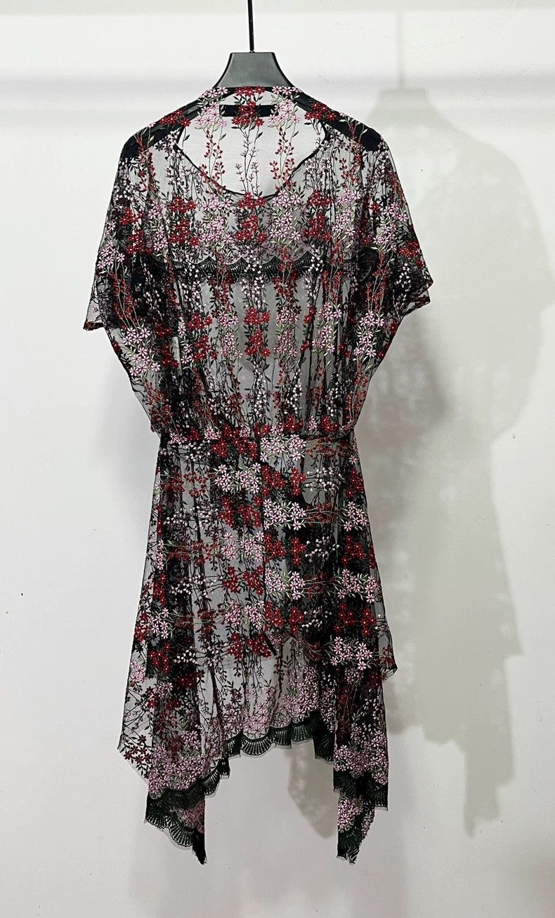 Comme des Garcons Comme Des Garcons Embroidered irregular dress Size S / US 4 / IT 40 - 4 Thumbnail
