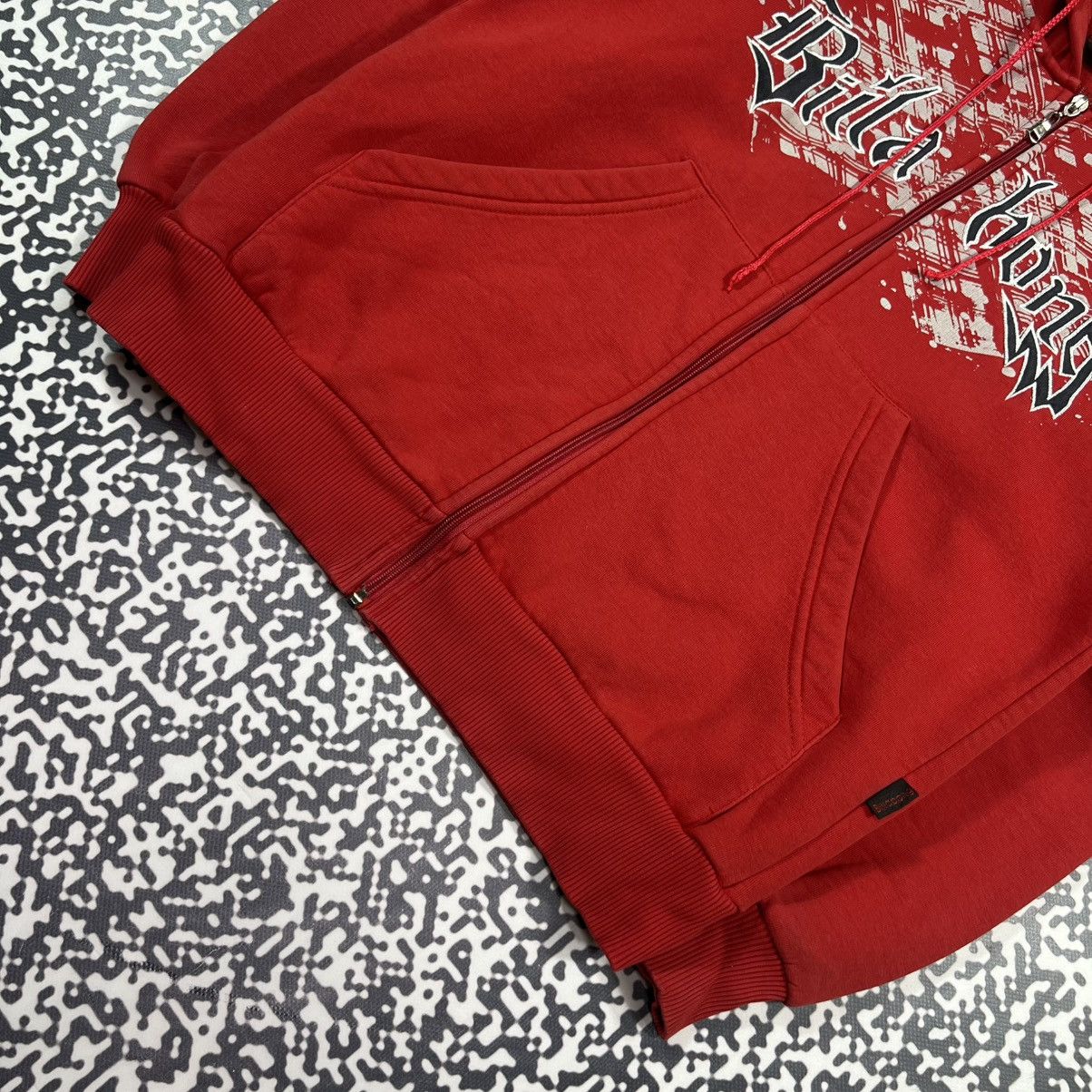 Billabong Vintage Y2K Billabong Surf Affliction Style Retro Zip Hoodie Size US L / EU 52-54 / 3 - 11 Thumbnail
