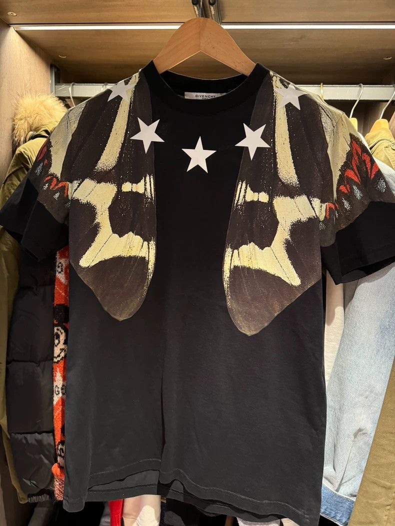 Givenchy Givenchy Five-star butterfly short-sleeve T-shirt Size US XS / EU 42 / 0 - 1 Thumbnail