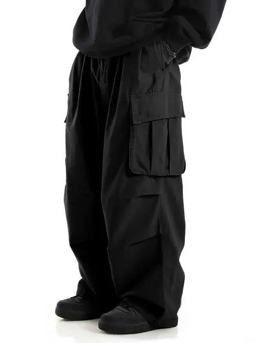 Japanese Brand Parachute Multi-Pocket Sweatpants Gorpcore Cargo Size US 32 / EU 48 - 1 Thumbnail