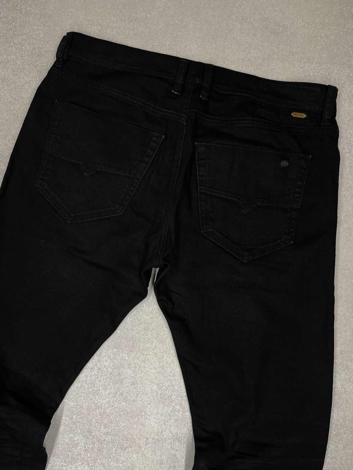 Diesel Mens Diesel Tepphar Denim Jeans Black Made in Italy Y2K Size US 32 / EU 48 - 3 Thumbnail
