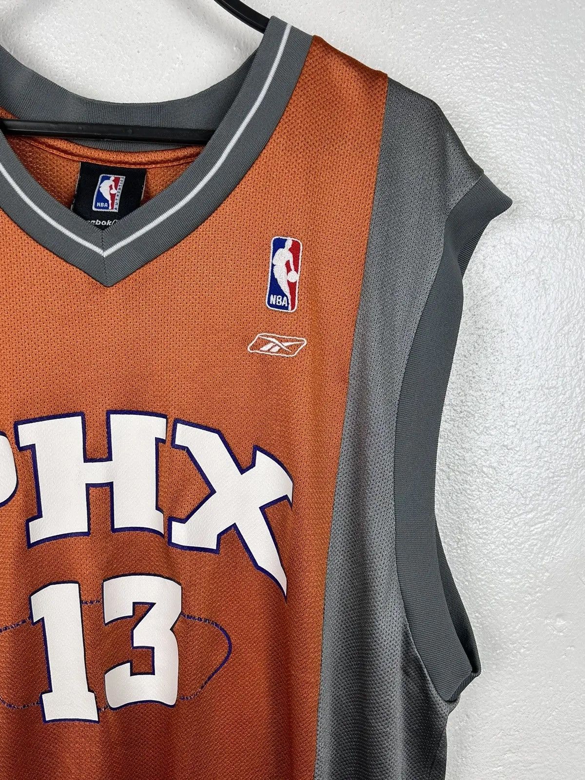 NBA 00s Reebok Phoenix Suns #13 Steve Nash Alternate Jersey Size US L / EU 52-54 / 3 - 2 Thumbnail