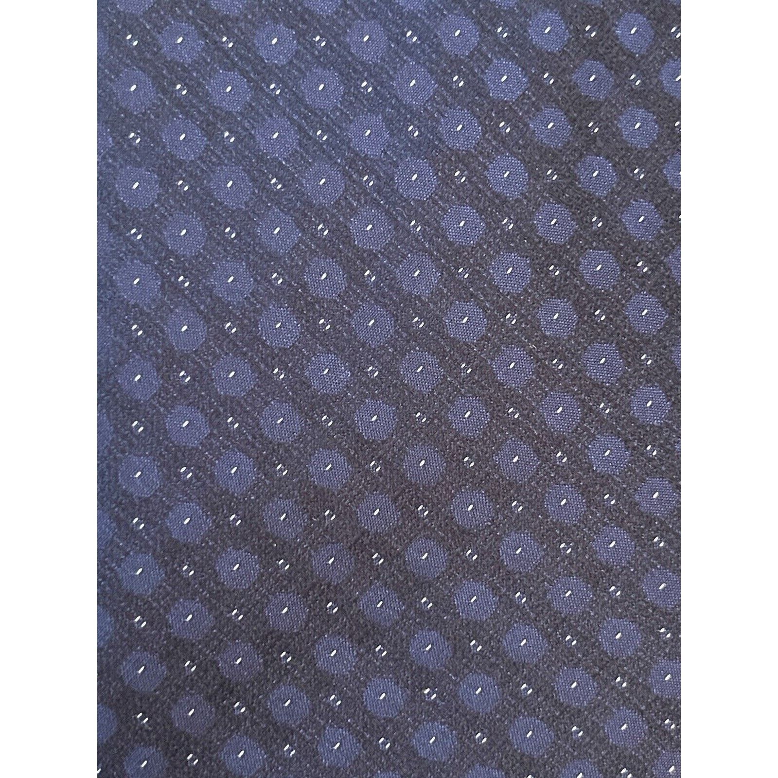 Calvin Klein Calvin Klein Blue 100% Silk Men’s Neck Tie Made In China Size ONE SIZE - 10 Thumbnail