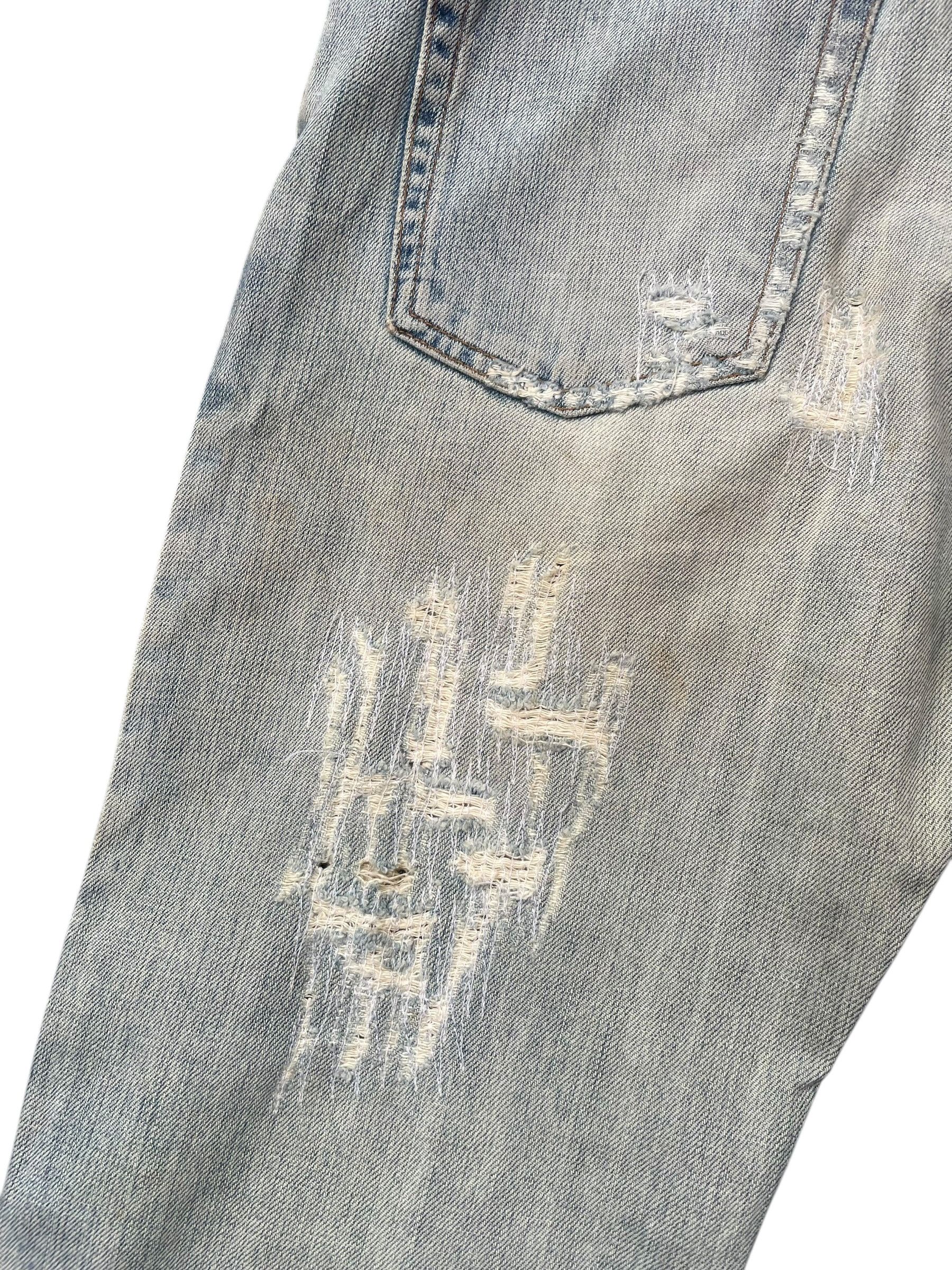 Dolce & Gabbana Dolce & Gabbana Distresed Denim Size US 35 - 13 Thumbnail