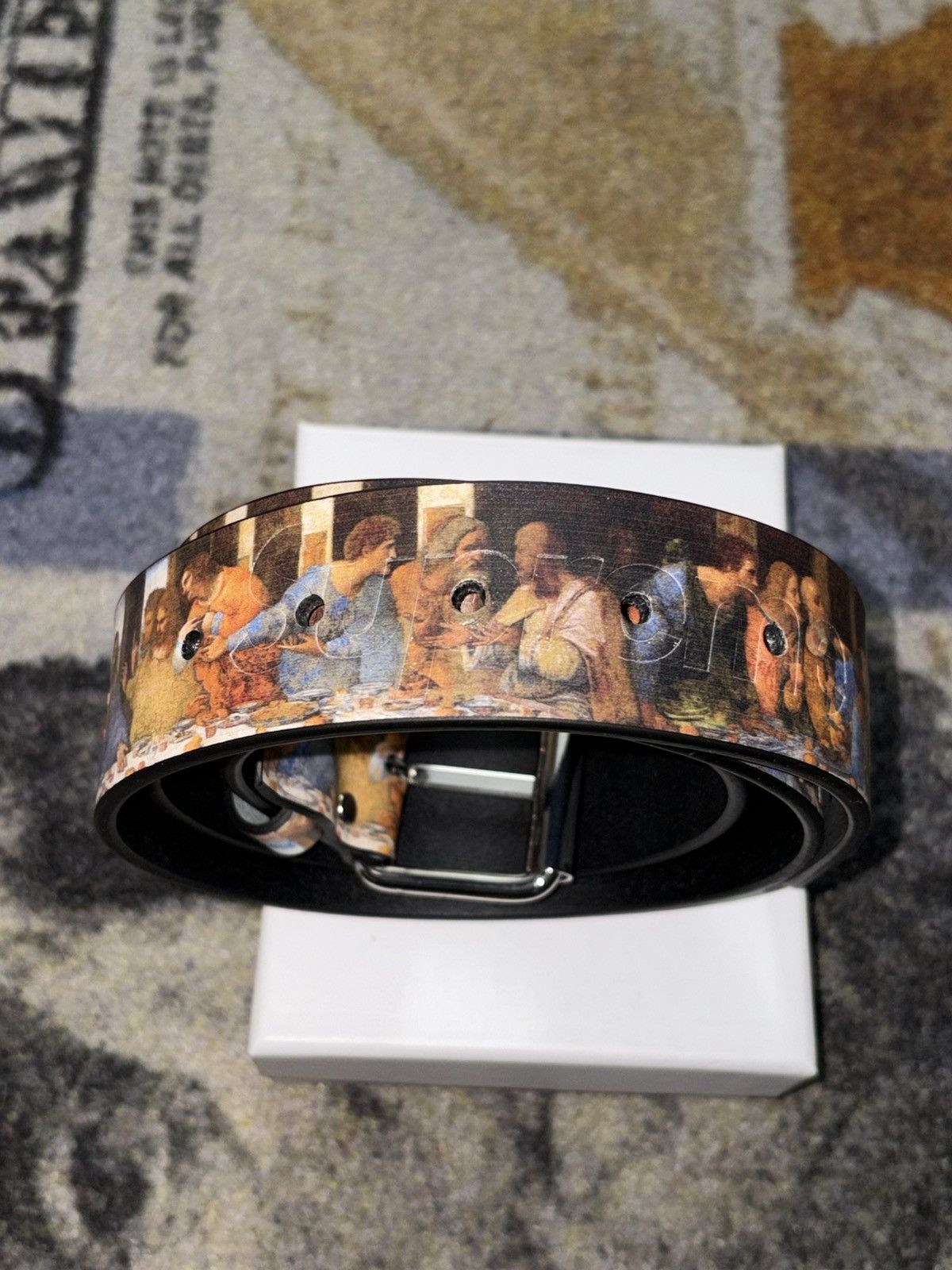 Hypebeast × Streetwear × Supreme Supreme Last Supper Leather