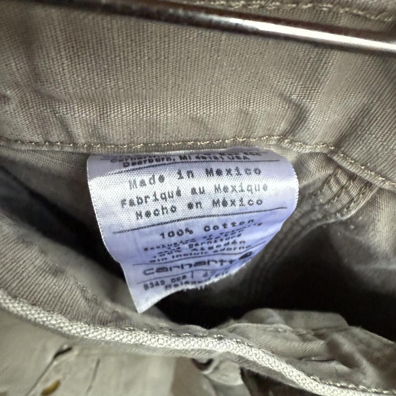 Carhartt Carhartt Vintage 90s Cargo Beige Made in Mexico Oversize Size US 38 / EU 54 - 6 Thumbnail