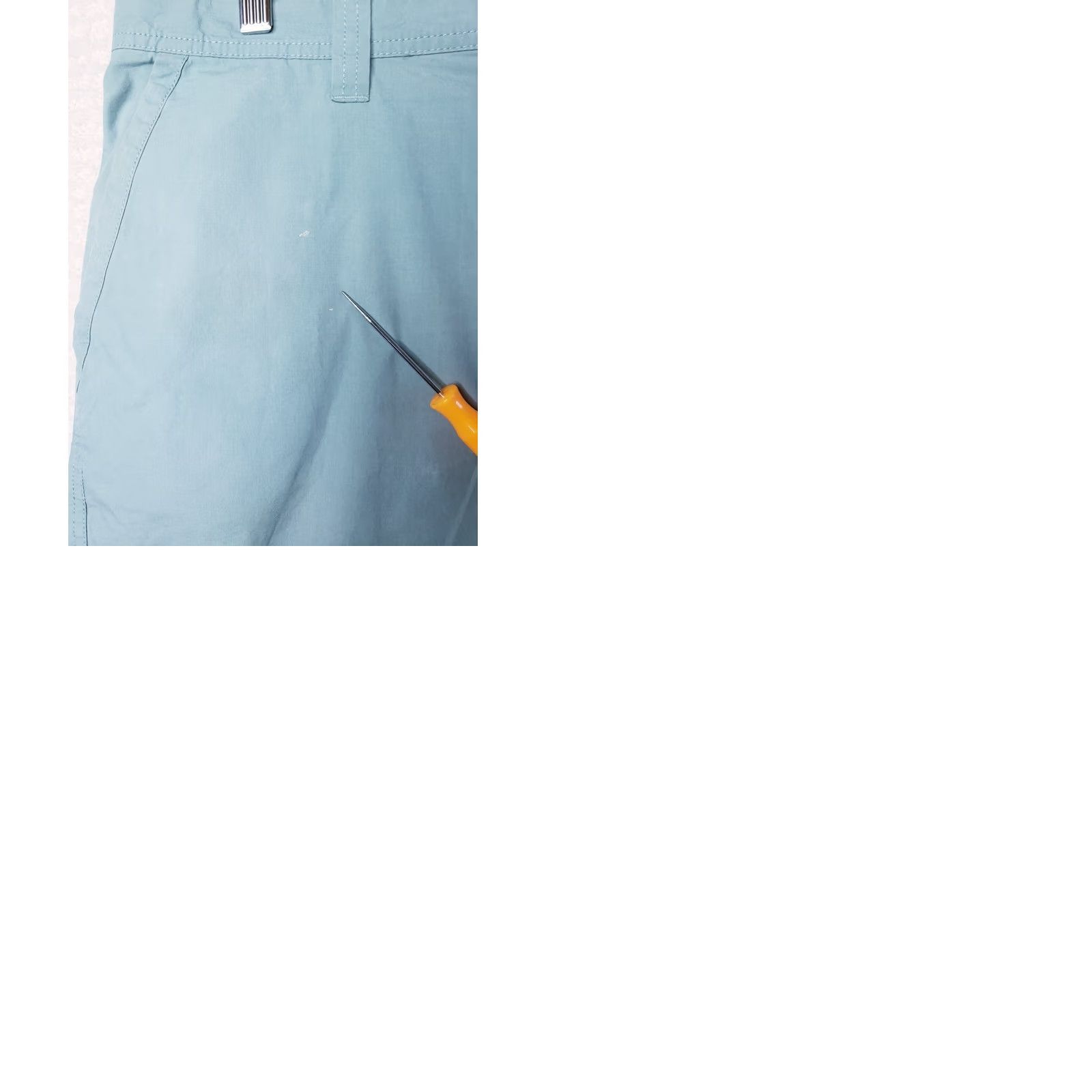 Vintage Columbia Men Regular Cotton Blend Outdoor Utility Shorts - Size 38 x 10 Green Size US 38 / EU 54 - 9 Thumbnail