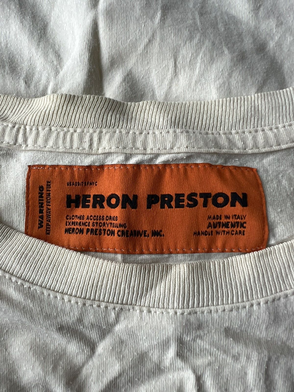 Heron Preston Airborne Capsule Col HBX Exclusive Prohibited Items Shirt Size US L / EU 52-54 / 3 - 8 Thumbnail