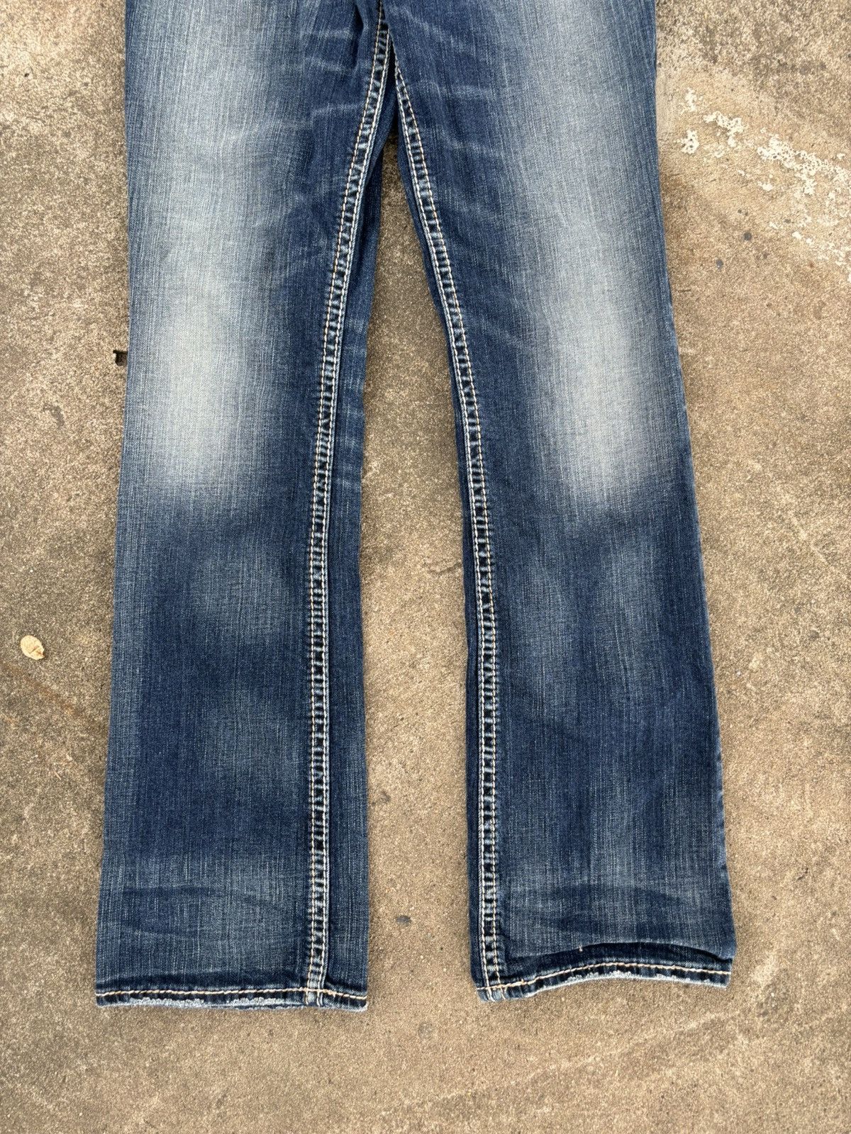 Japanese Brand × Vintage Silver Suki Slim Bootcut Jeans Size US 30 / EU 46 - 8 Thumbnail