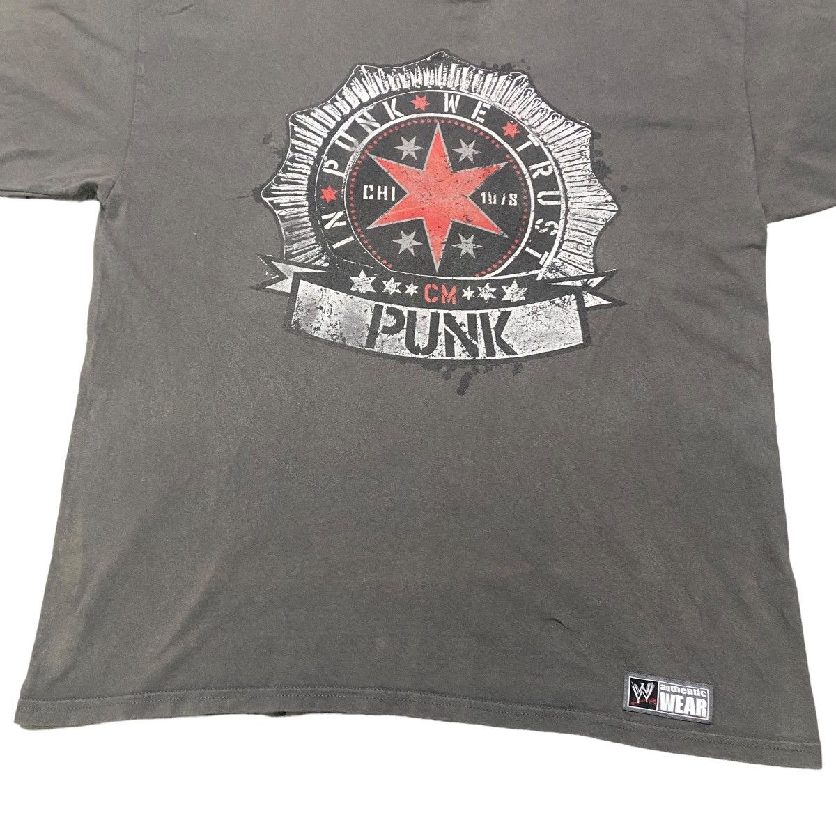 Vintage Vintage Y2K CM PUNK Best in the World Shirt Size US XL / EU 56 / 4 - 6 Thumbnail