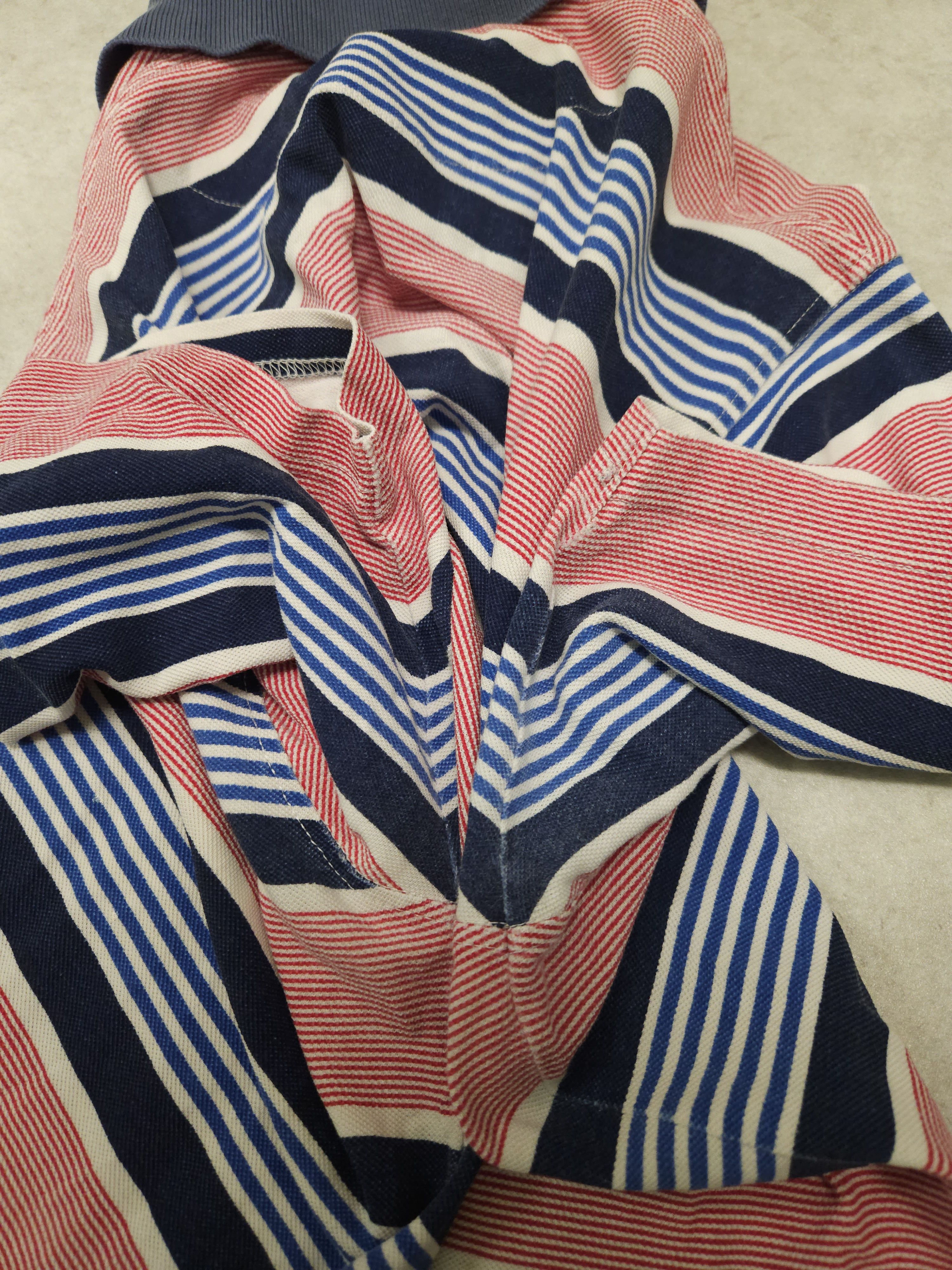 Burberry Vintage burberry striped polo shirt Size US S / EU 44-46 / 1 - 22 Thumbnail
