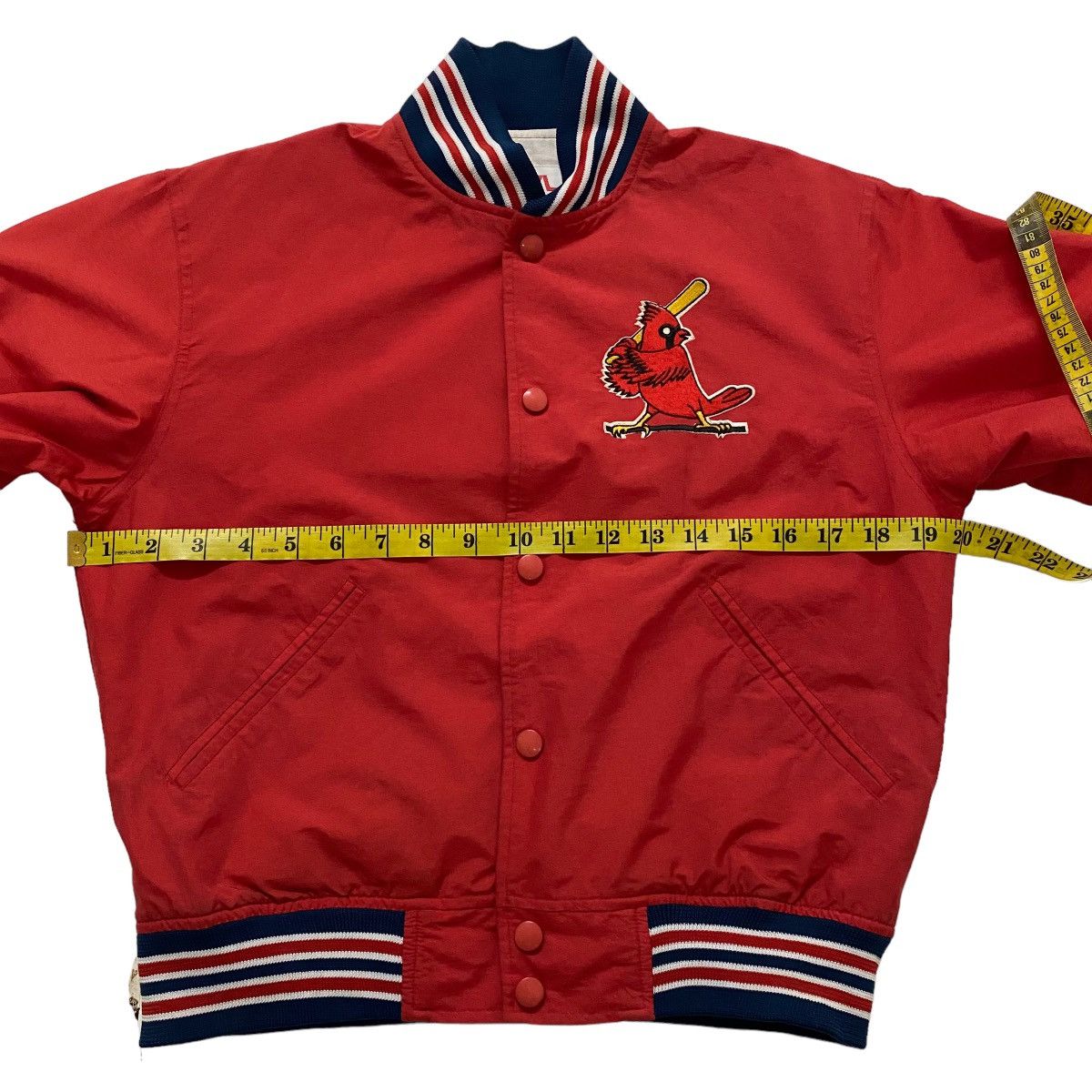 Starter × Vintage ☀️Vintage Starter Cardinals varsity jacket Size US S / EU 44-46 / 1 - 11 Thumbnail
