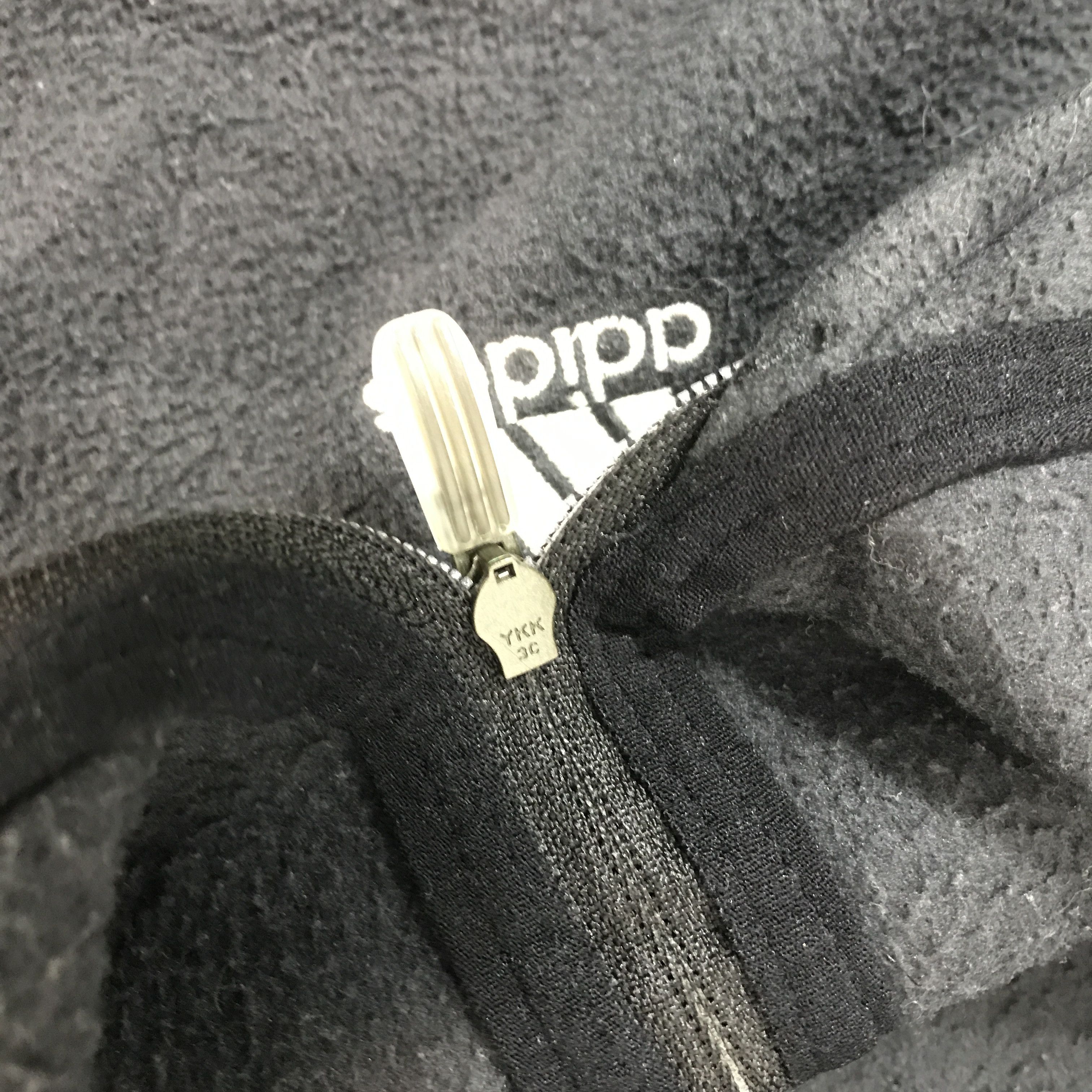 Adidas × Vintage × Yohji Yamamoto Adidas x Yohji Yamamoto fleece custom art sweater Jacket Size US L / EU 52-54 / 3 - 10 Thumbnail