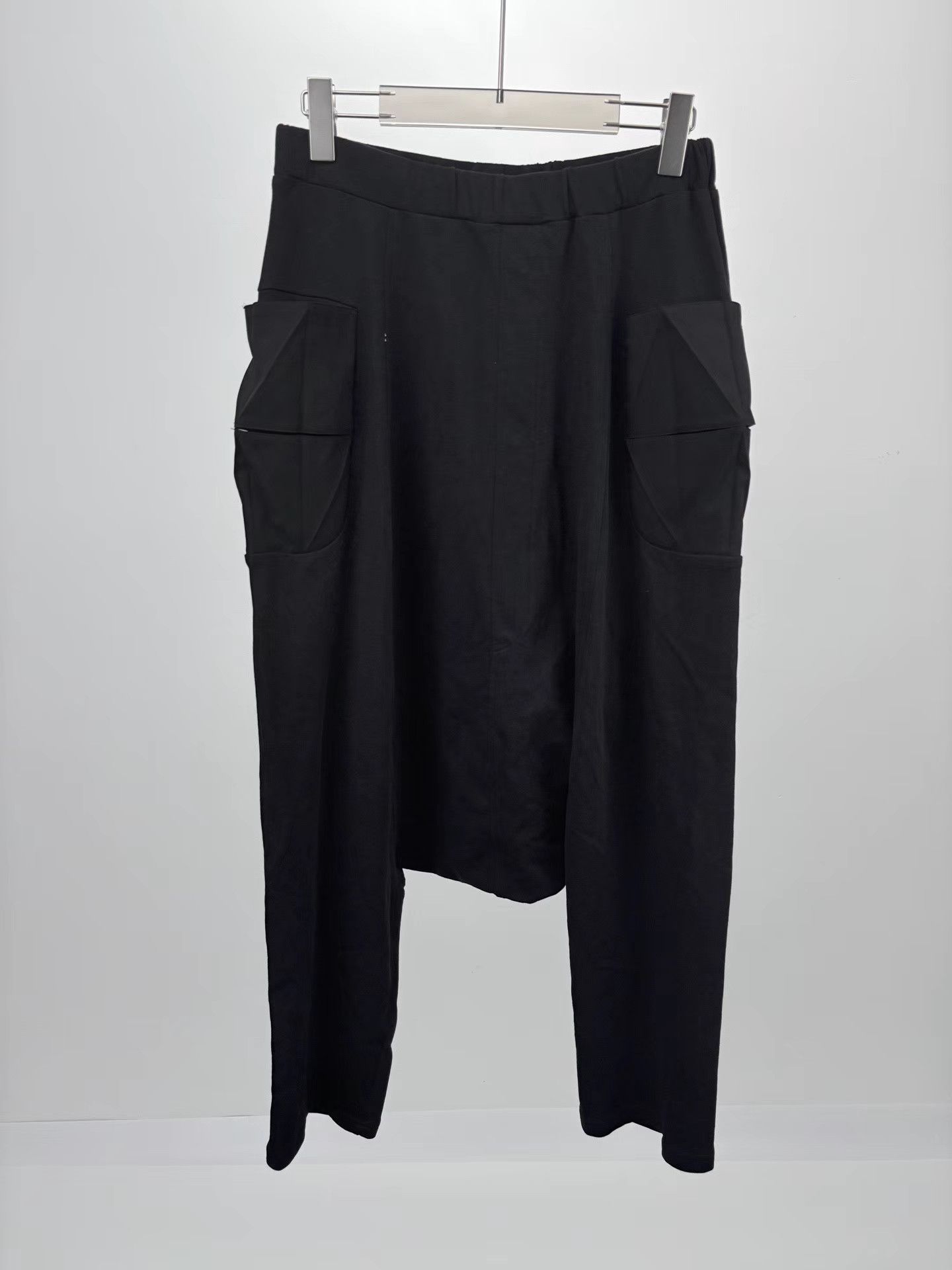Y-3 Black Cropped Pants K1