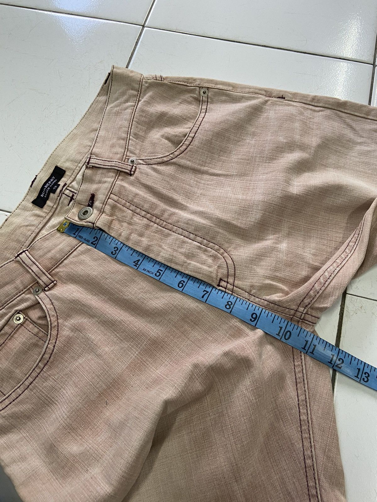 Burberry BURBERRY BLACK LABEL STRAIGHT JEANS Size US 29 - 15 Thumbnail