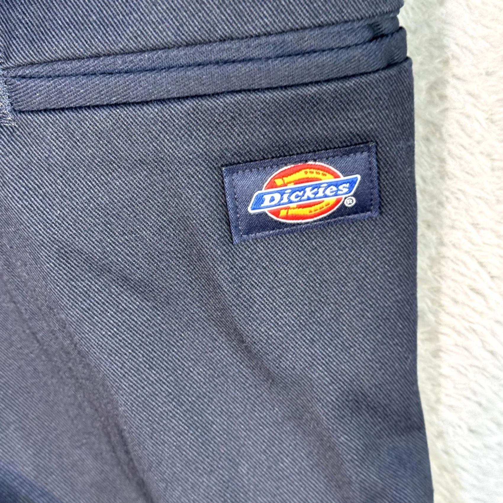 Dickies Dickies Work Pants Mens 38x30 Blue Double Knee Cargo Pocket Straight Leg Relaxed Fit 874 Utility Workwear Size US 38 / EU 54 - 4 Thumbnail