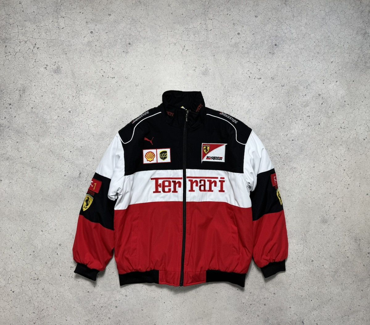 Ferrari Vintage Ferrari F1 Racing Jacket Hype Rare Big Logo Marlboro Size US L / EU 52-54 / 3 - 1 Thumbnail