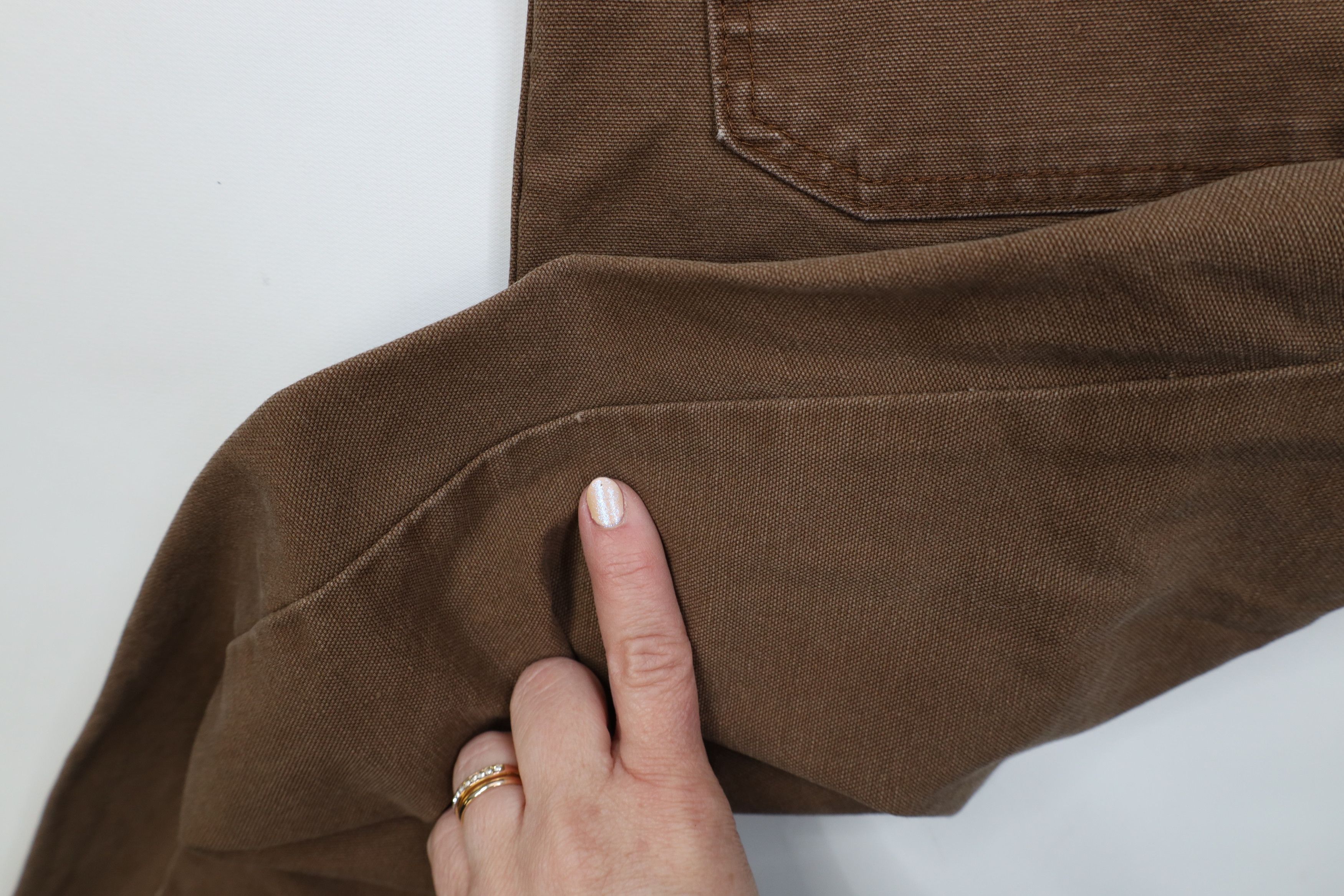 Dickies Vintage Y2K Dickies Wide Leg Dungaree Pants Brown Workwear Size US 36 / EU 52 - 15 Thumbnail