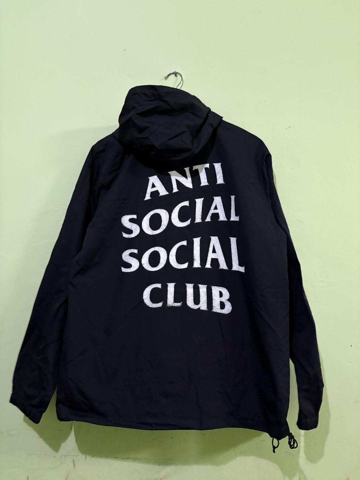 Anti Social Social Club Anti Social Social Club Anorak Windbreaker Jacket Hoodie Size US M / EU 48-50 / 2 - 6 Thumbnail