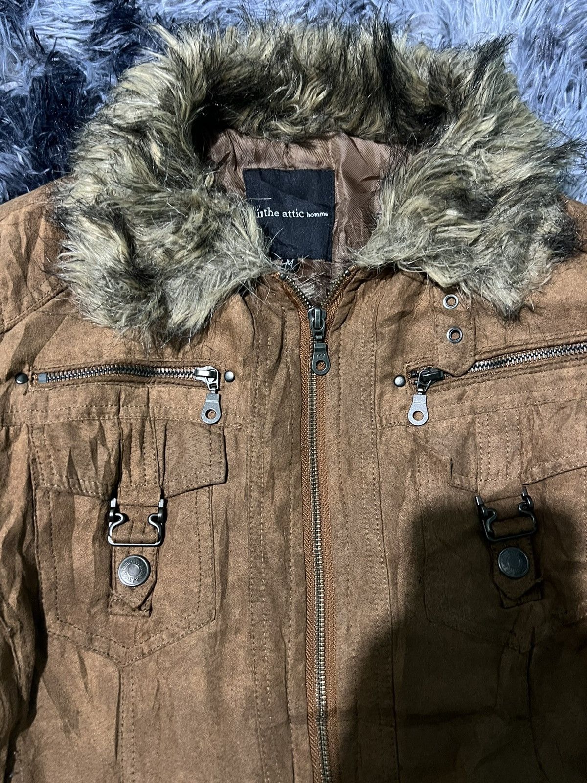 In The Attic 00s in the attic - fur jacket | Grailed