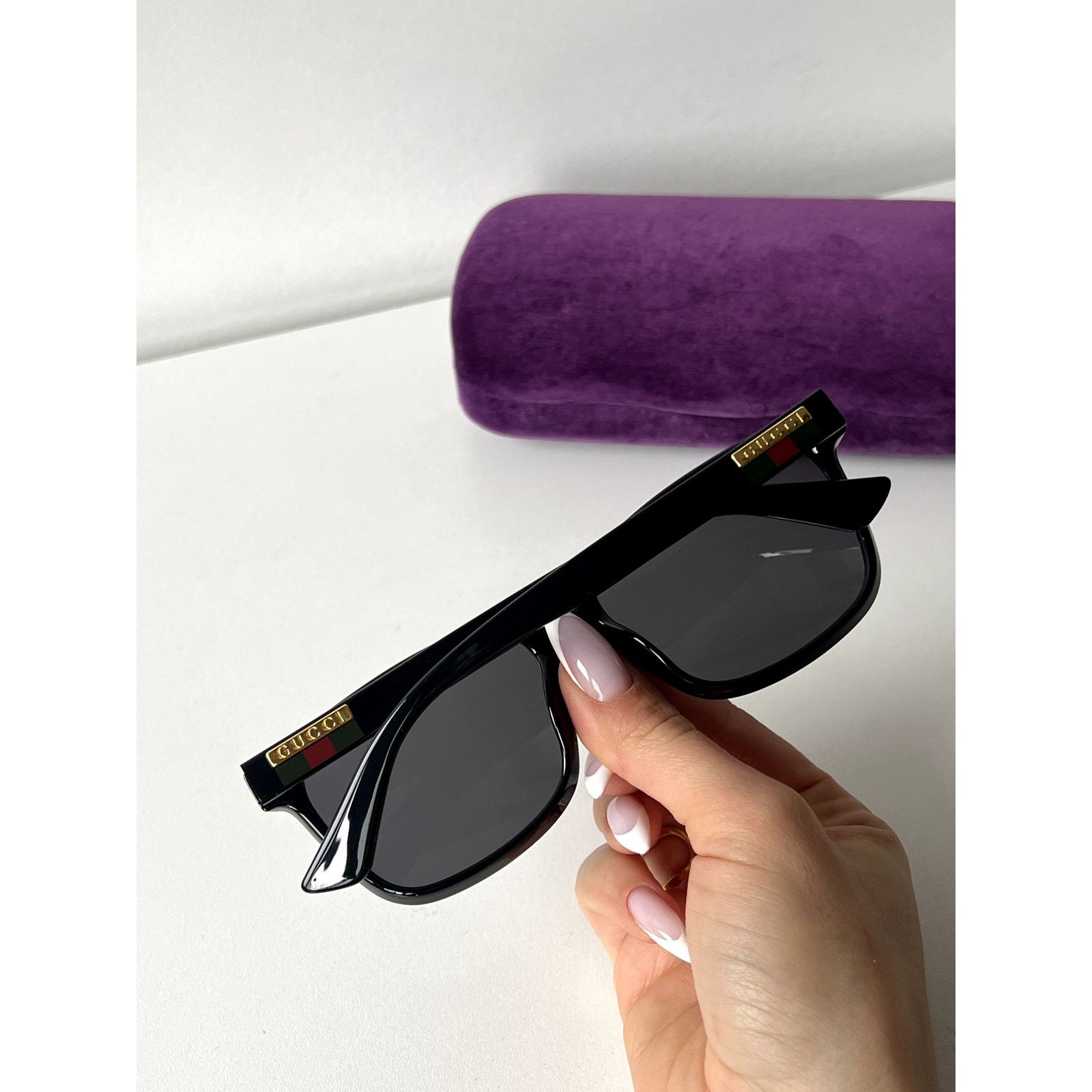 Gucci NEW Gucci GG0746S Black Sunglasses Size ONE SIZE - 4 Thumbnail