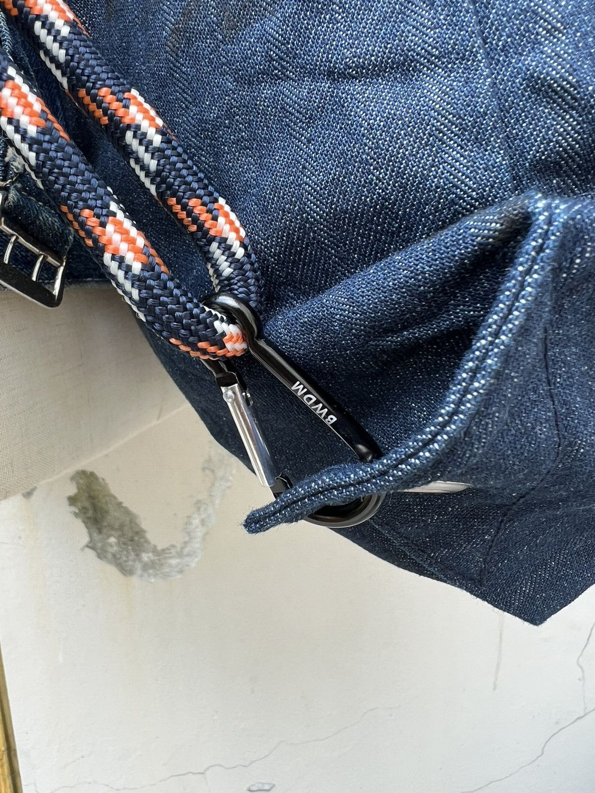 Designer Bellwoodmade Japan HBT Denim Rucksack Bag Size ONE SIZE - 4 Thumbnail
