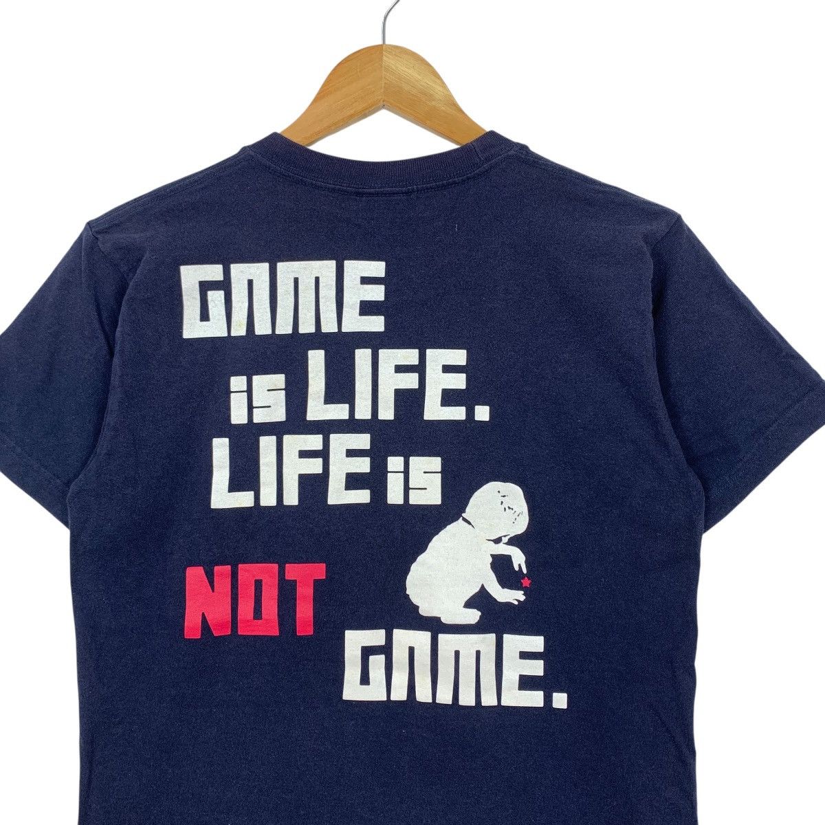 Japanese Brand BEAMS Game Is Life. Life Is Not Game Japanese Brand Shirt Size US S / EU 44-46 / 1 - 5 Thumbnail
